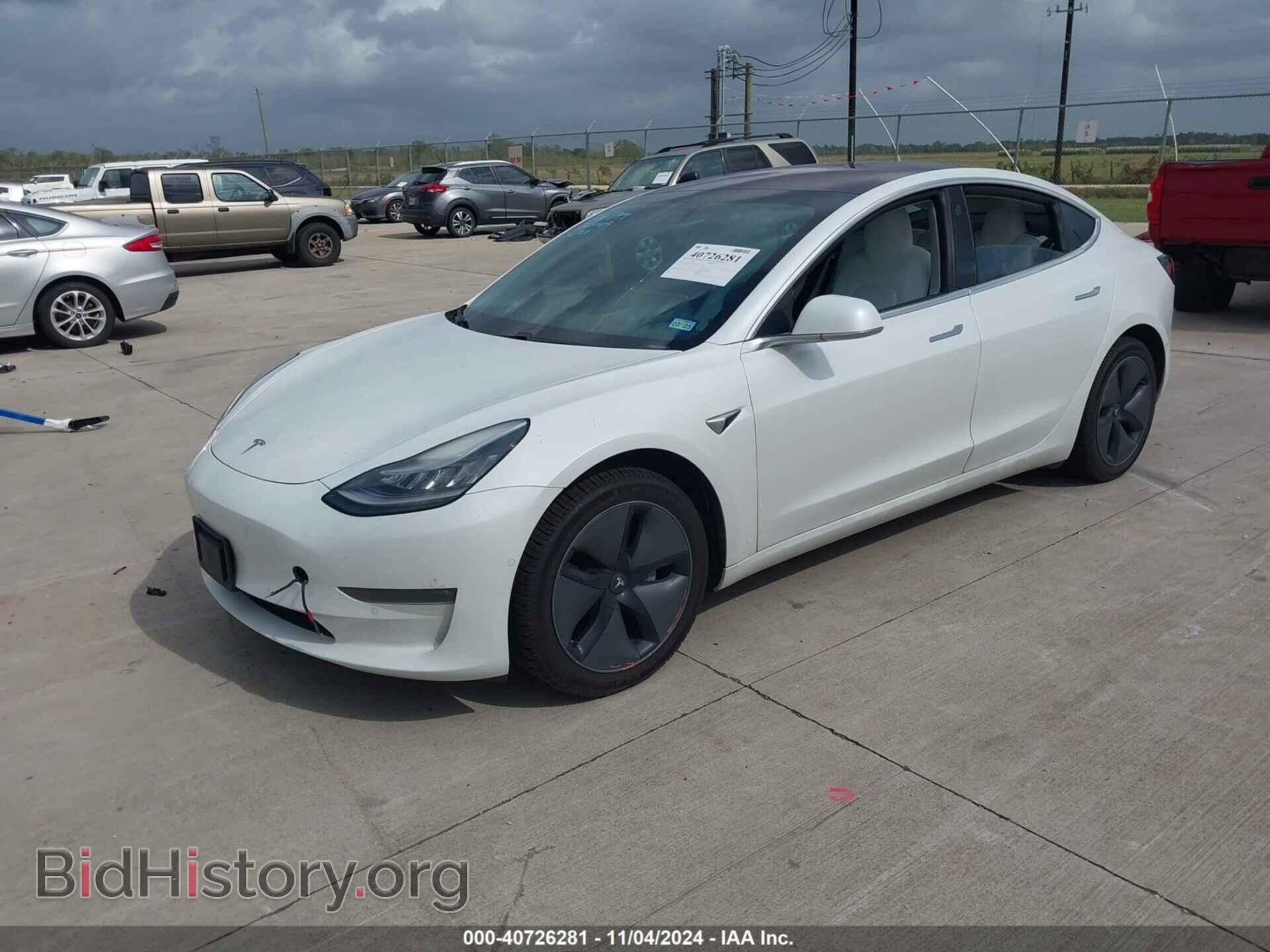 2019 TESLA MODEL 3 - VIN: 5YJ3E1EA6KF324483 - Фото 2