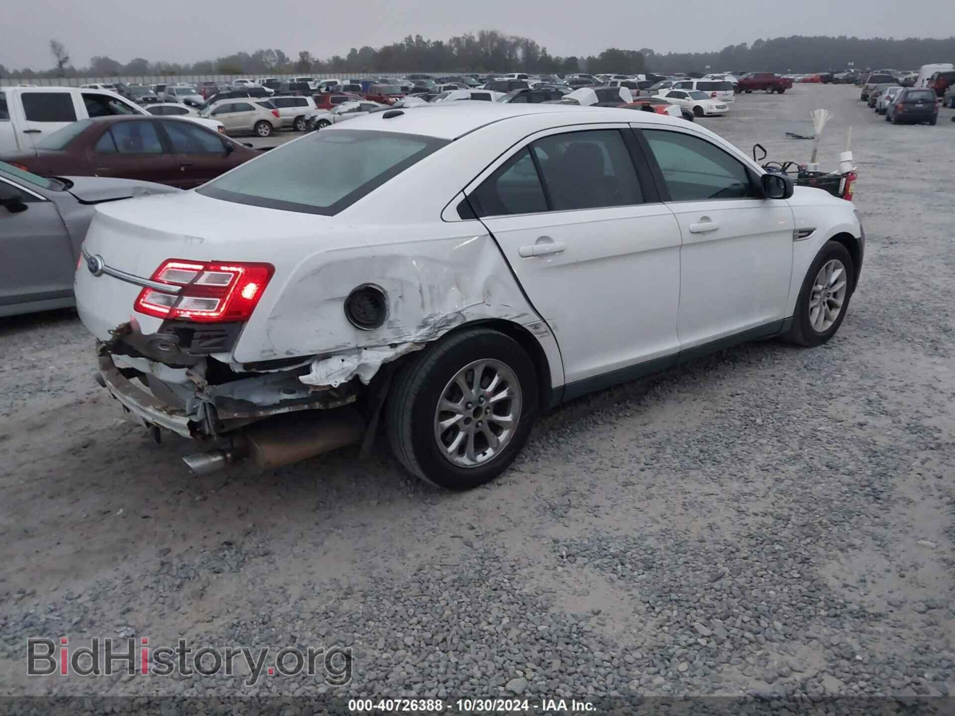 2013 FORD TAURUS - VIN: 1FAHP2D81DG117325 - Фото 4