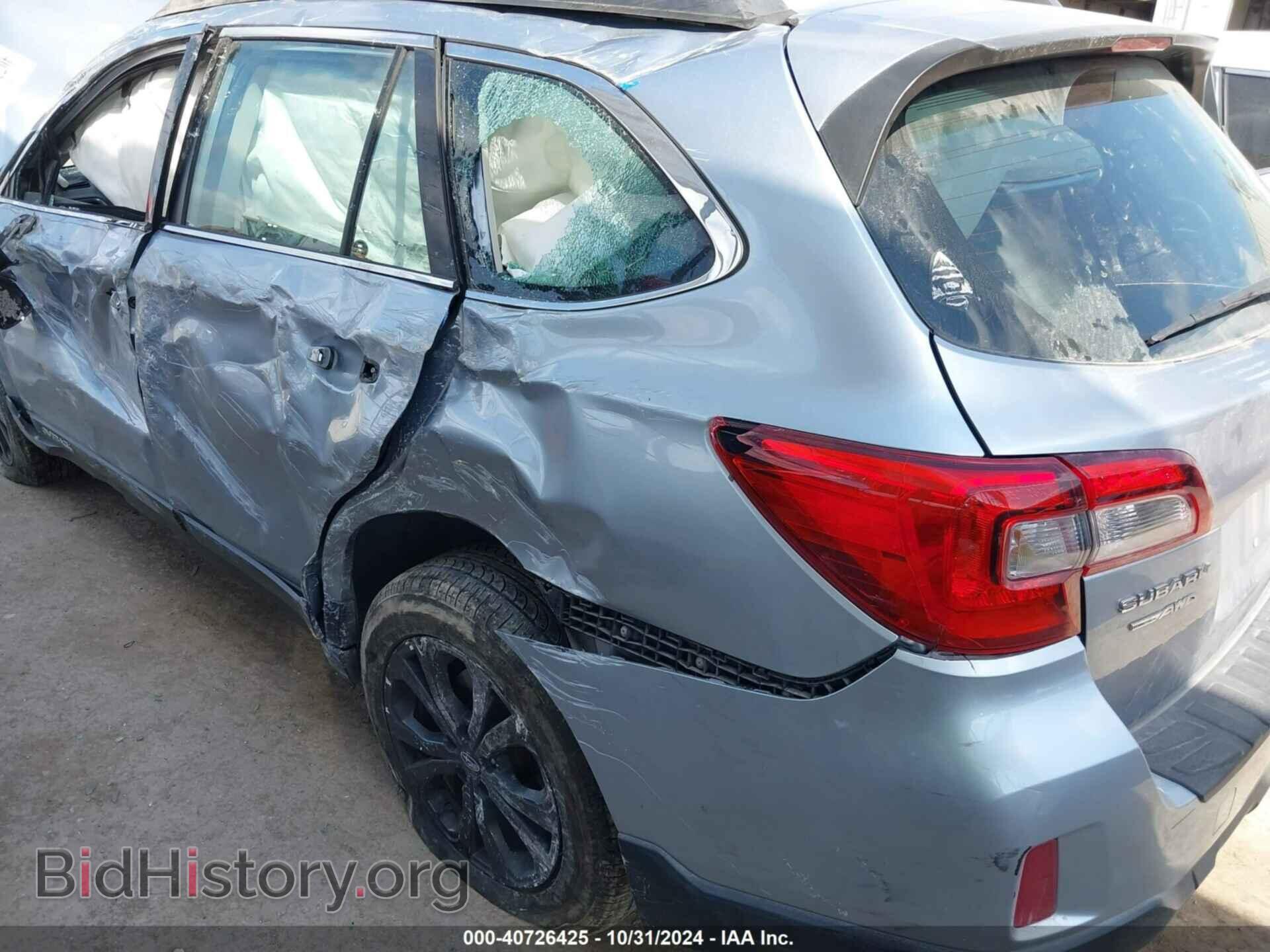 2017 SUBARU OUTBACK - VIN: 4S4BSAAC6H3323864 - Фото 6