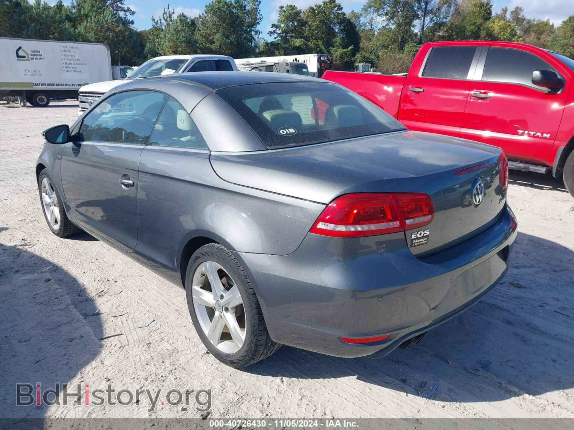 2012 VOLKSWAGEN EOS - VIN: WVWFW7AH4CV014657 - Фото 3
