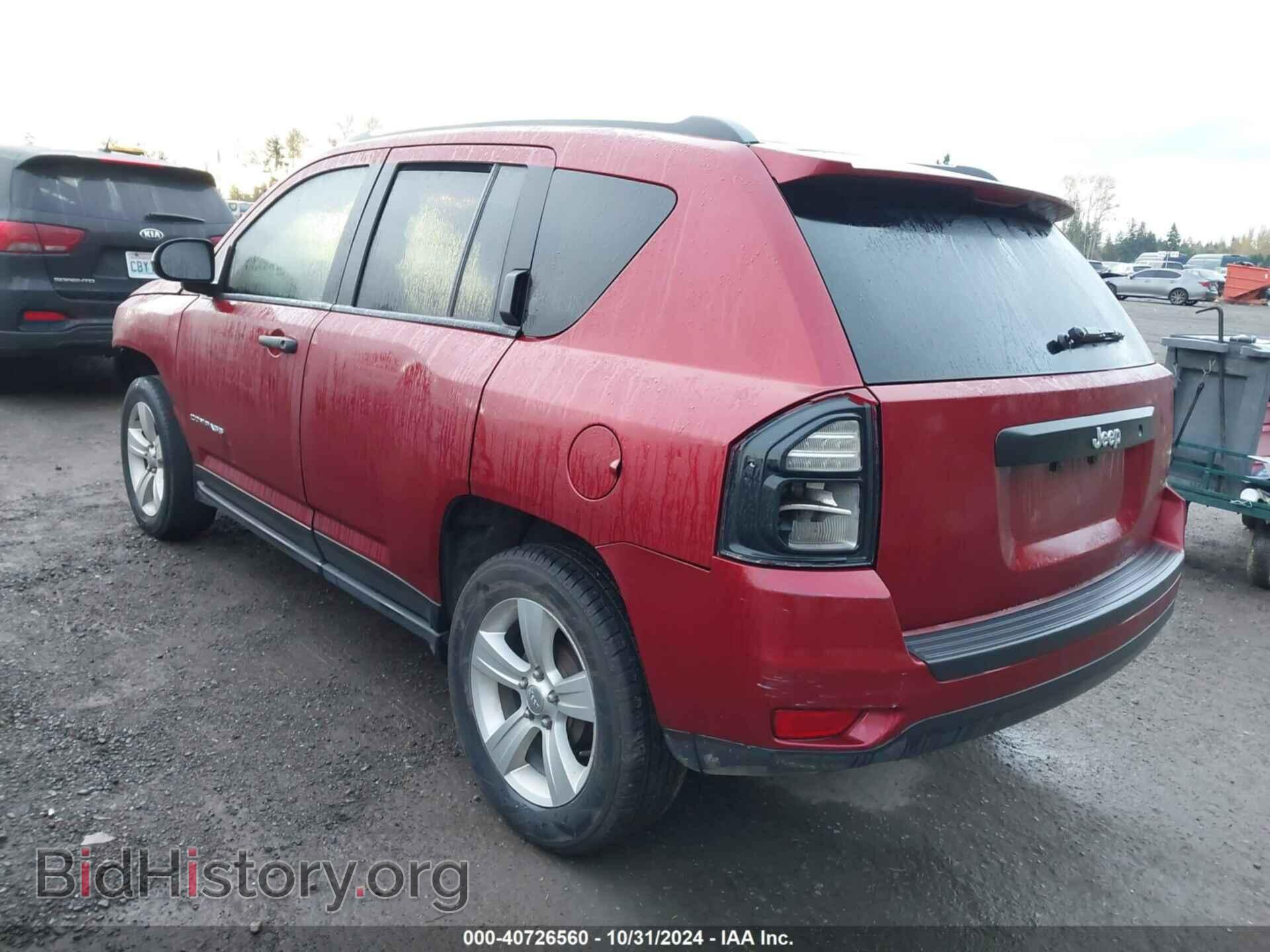 2014 JEEP COMPASS - VIN: 1C4NJCBB2ED732102 - Фото 3