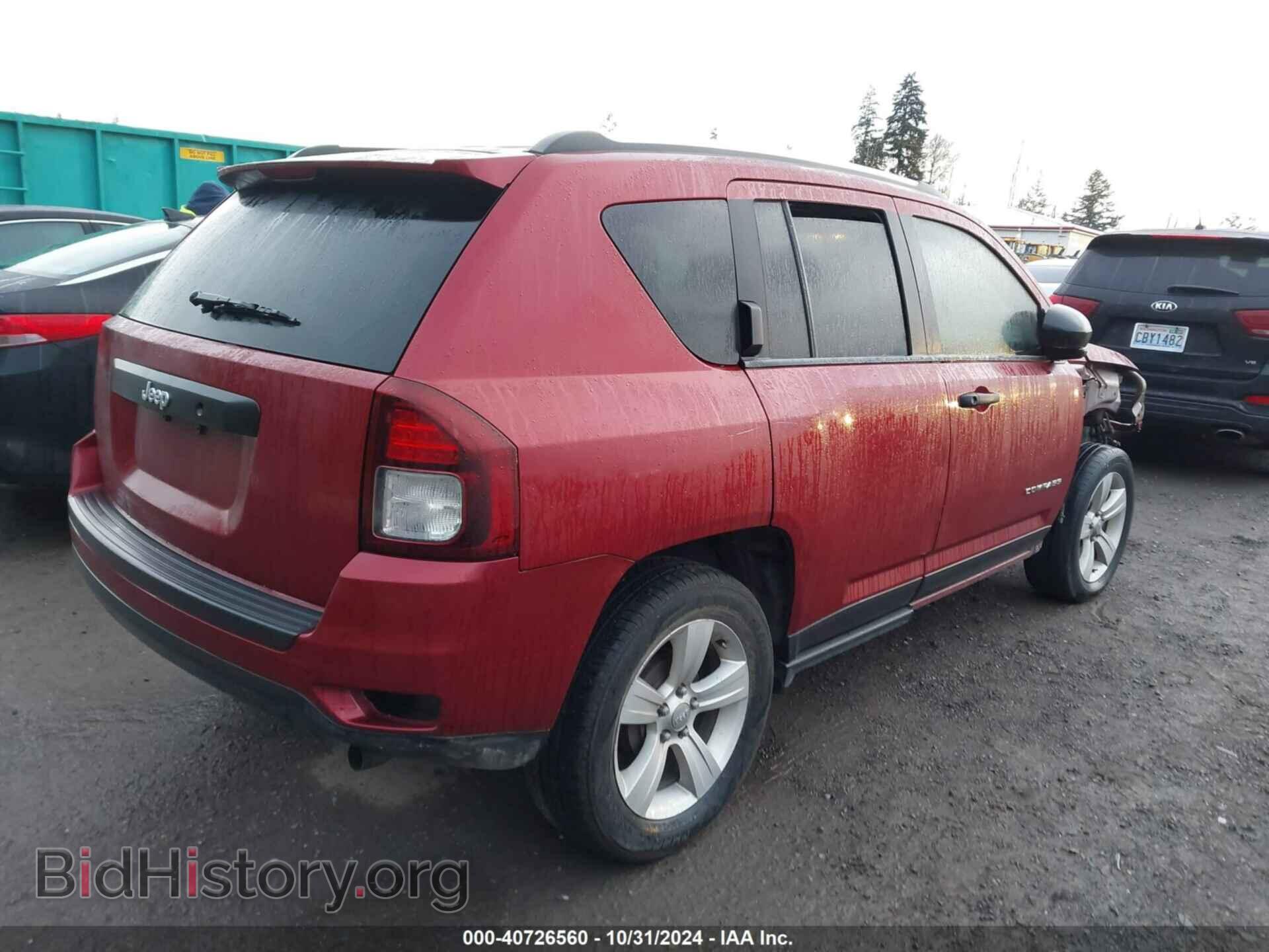 2014 JEEP COMPASS - VIN: 1C4NJCBB2ED732102 - Фото 4