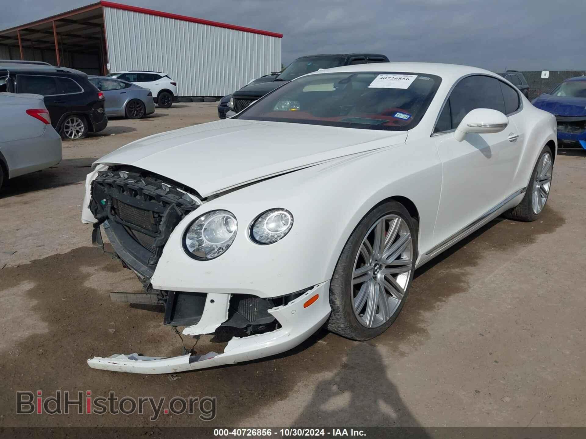 2013 BENTLEY CONTINENTAL GT - VIN: SCBFC7ZAXDC083157 - Фото 2