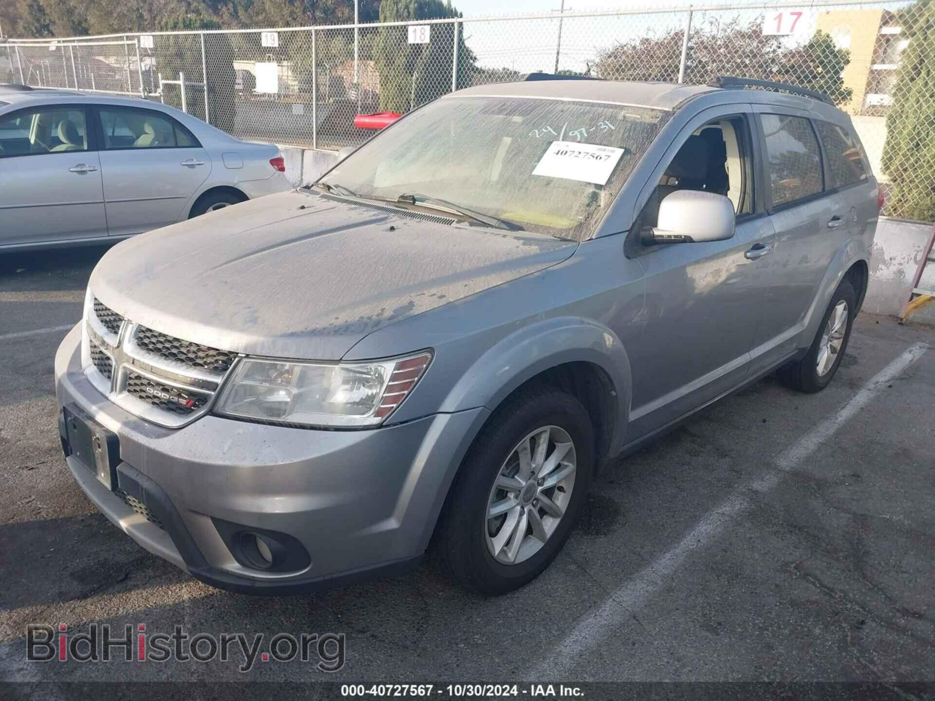2016 DODGE JOURNEY - VIN: 3C4PDCBG8GT194661 - Фото 2