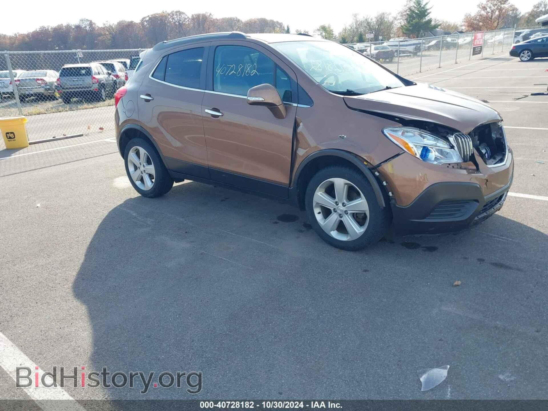 Фотография KL4CJASBXGB742199 - BUICK ENCORE 2016