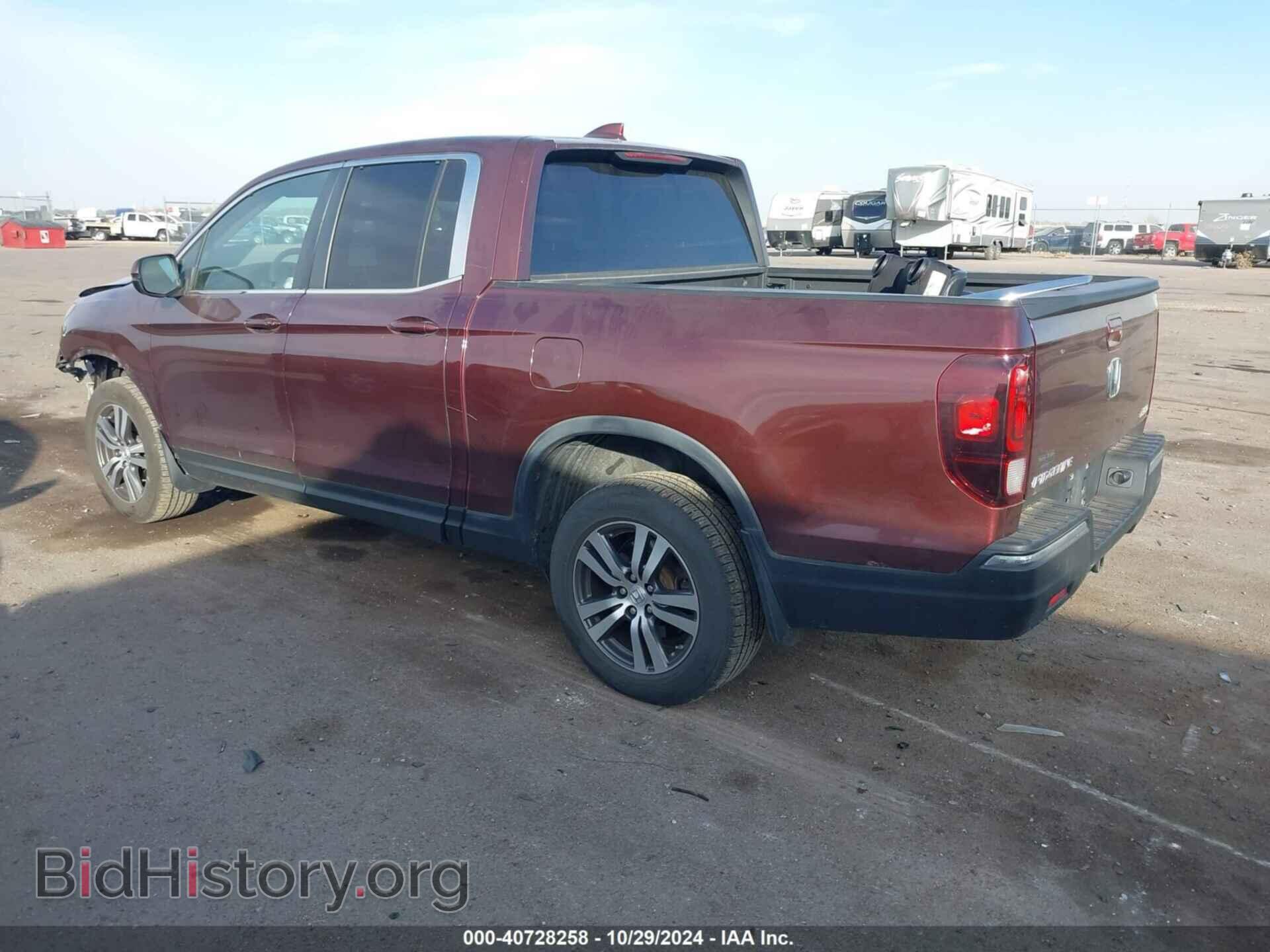 2017 HONDA RIDGELINE - VIN: 5FPYK3F44HB014061 - Фото 3
