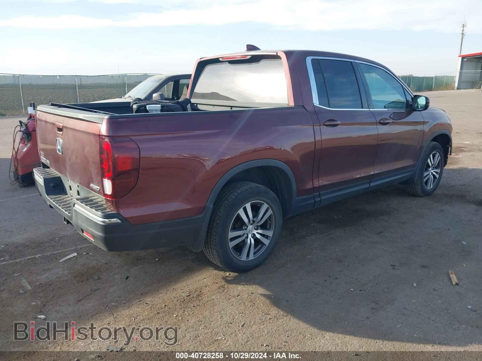 2017 HONDA RIDGELINE - VIN: 5FPYK3F44HB014061 - Фото 4