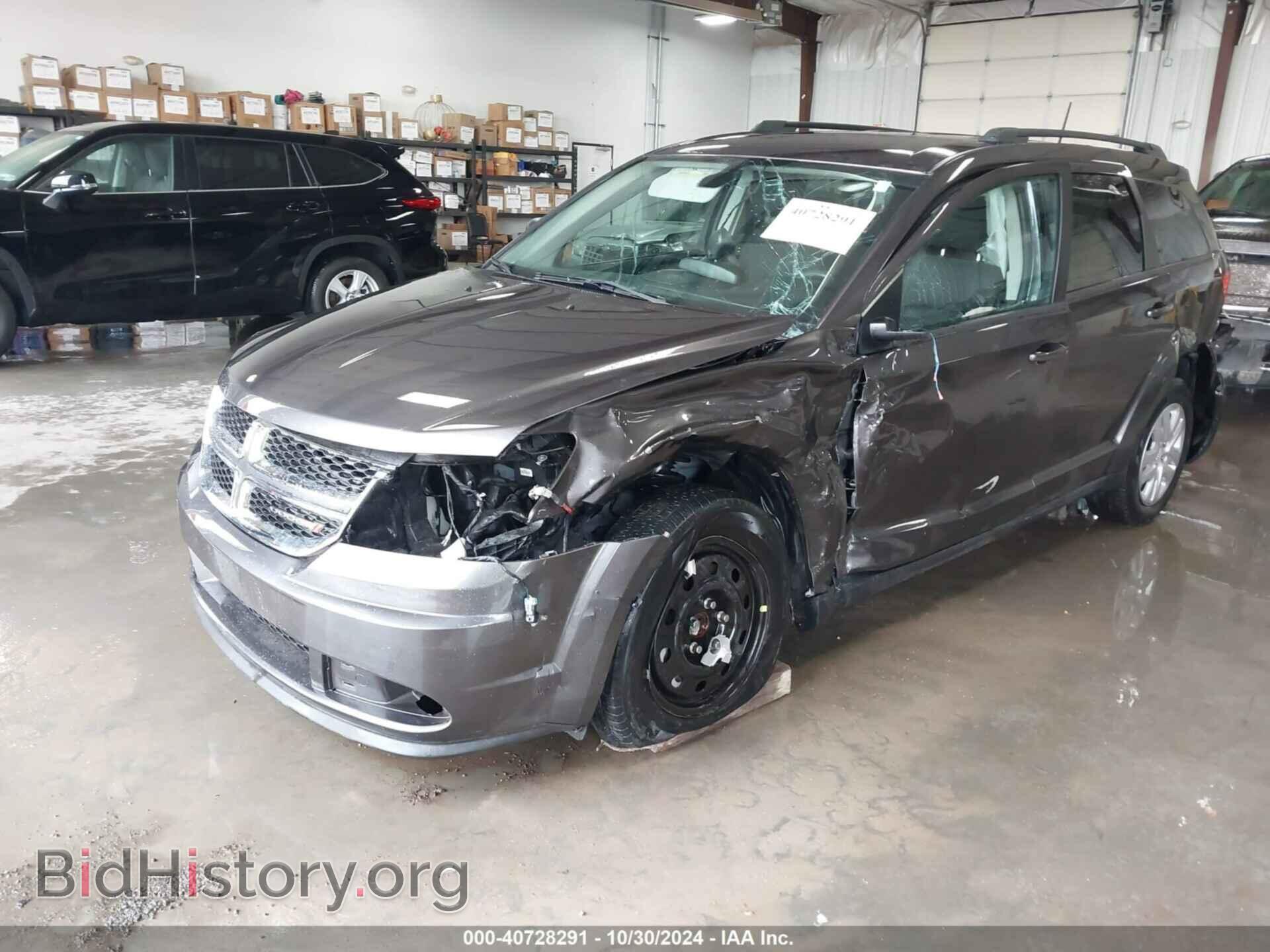 2019 DODGE JOURNEY - VIN: 3C4PDCAB0KT841455 - Фото 2