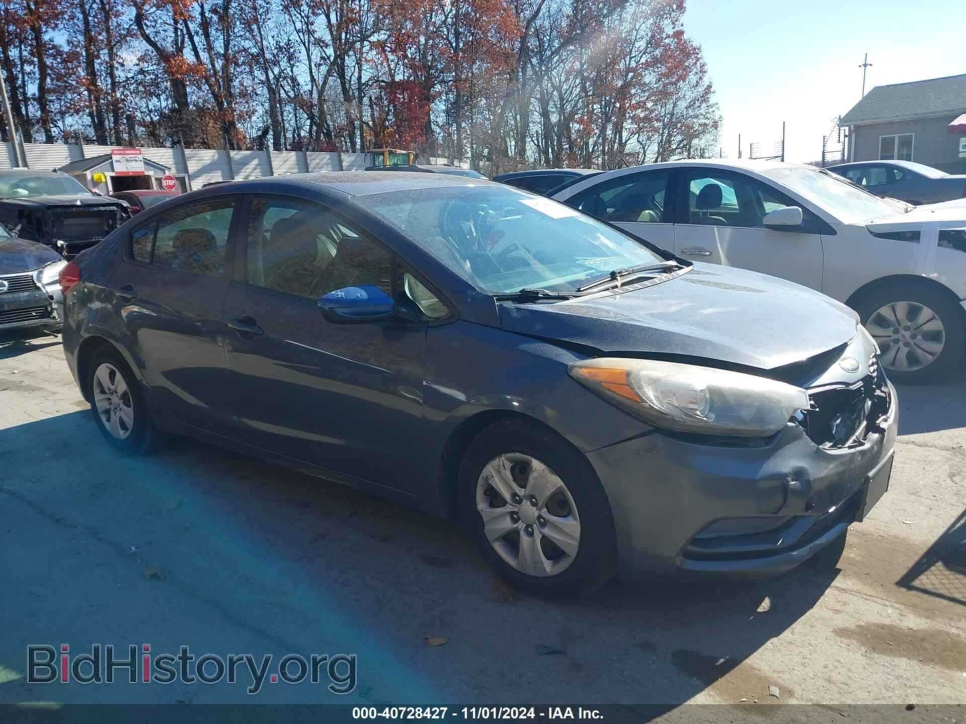 Photo KNAFK4A61G5571151 - KIA FORTE 2016