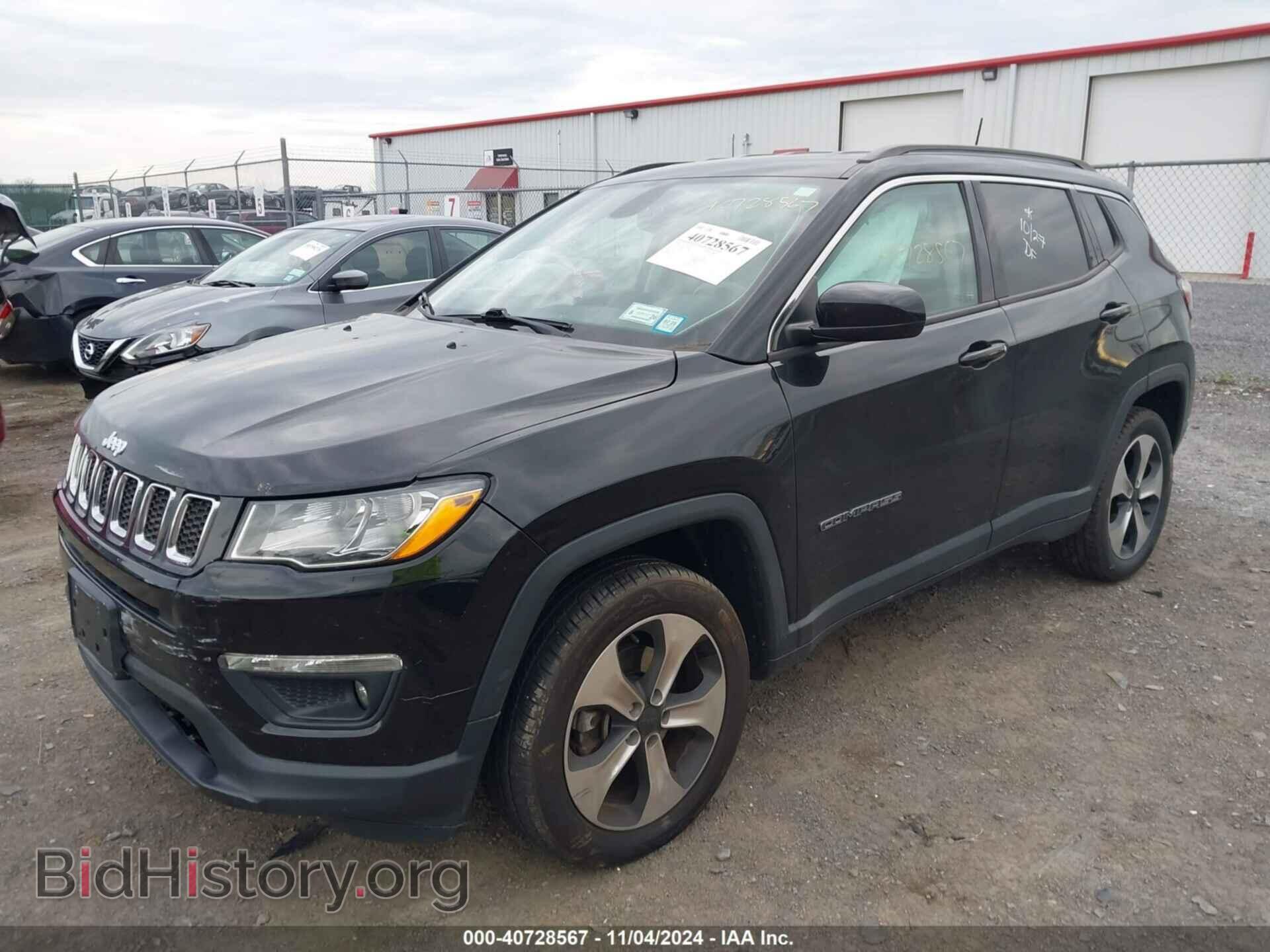 2018 JEEP COMPASS - VIN: 3C4NJDBB0JT175443 - Фото 2