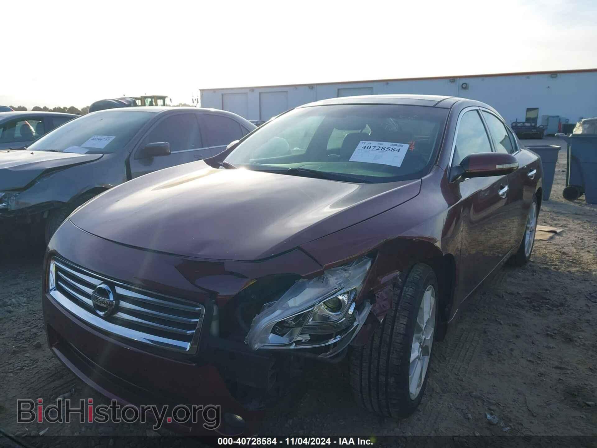 2013 NISSAN MAXIMA - VIN: 1N4AA5AP4DC839783 - Фото 2