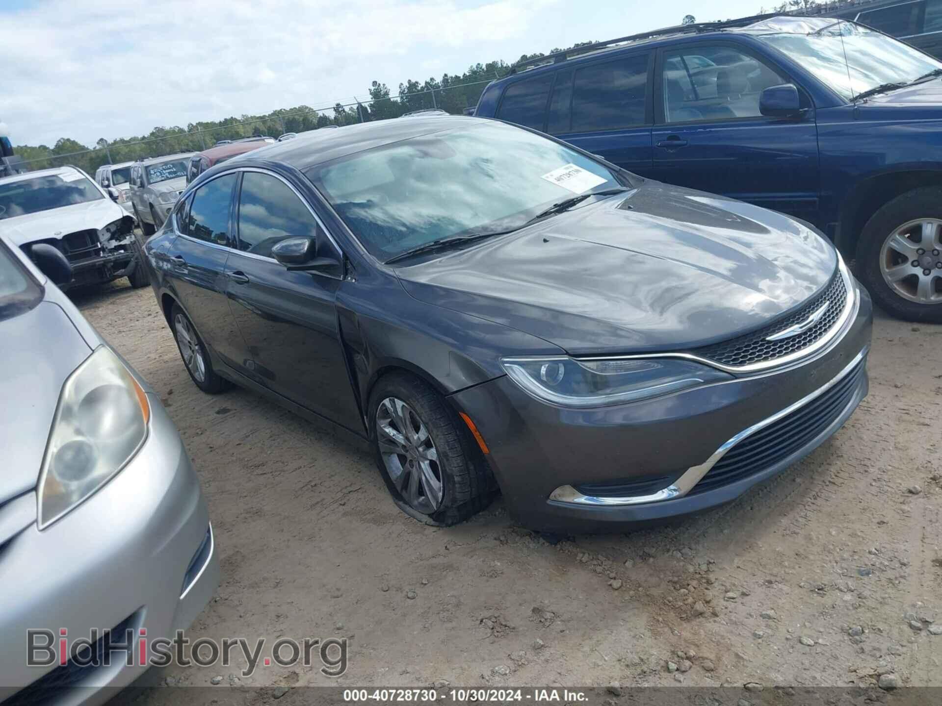 Фотография 1C3CCCAB0FN653322 - CHRYSLER 200 2015