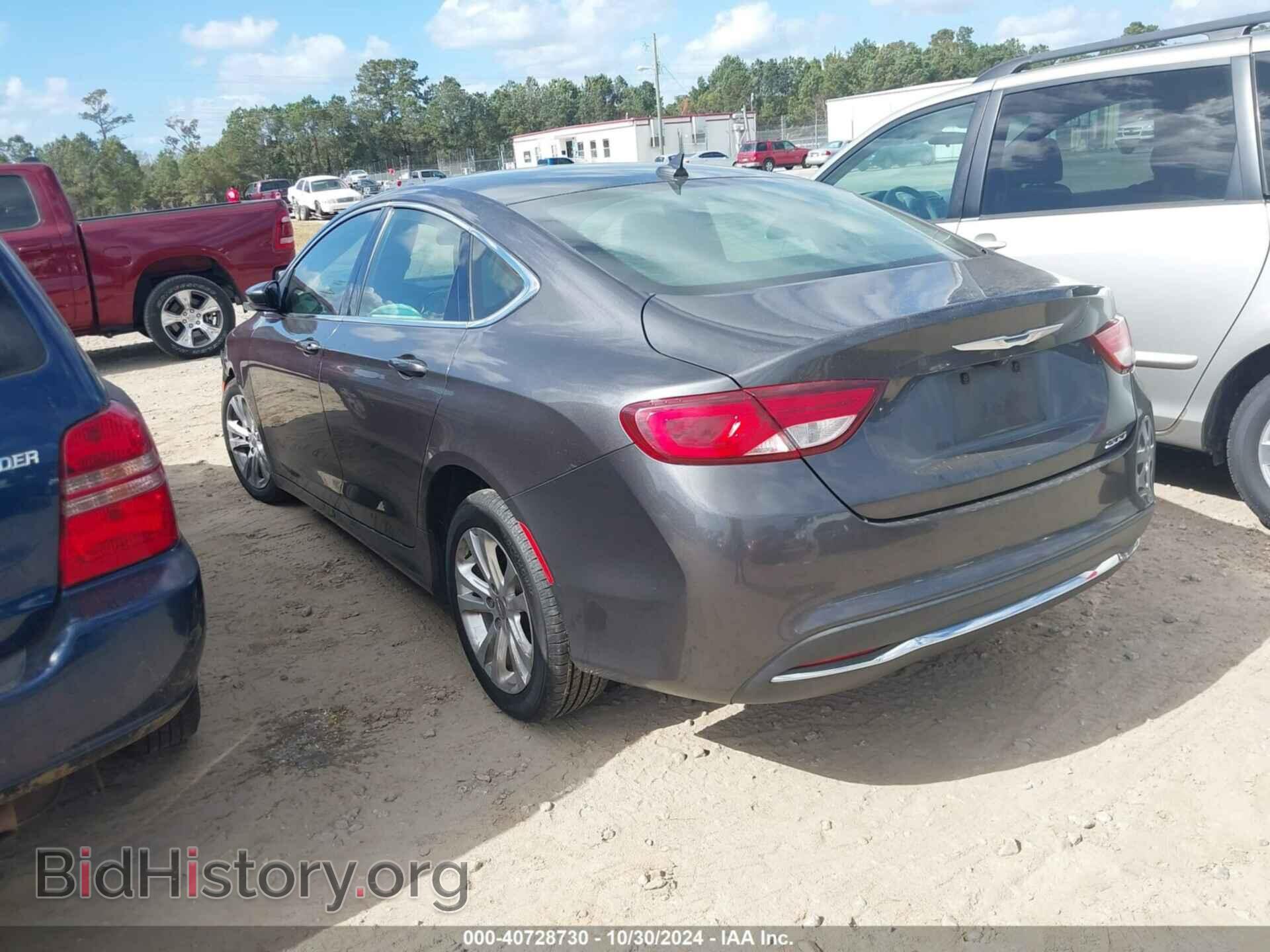 2015 CHRYSLER 200 - VIN: 1C3CCCAB0FN653322 - Фото 3