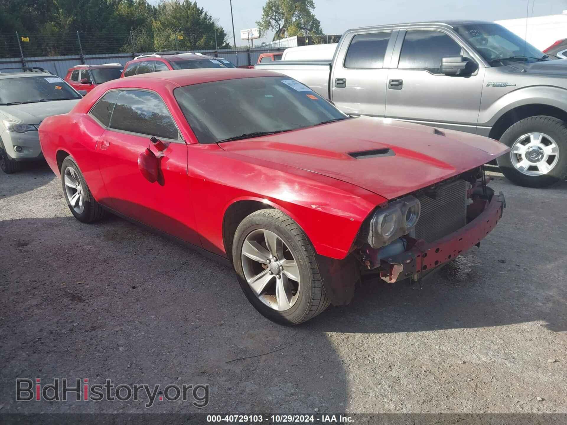 Photo 2C3CDZAG1GH255977 - DODGE CHALLENGER 2016