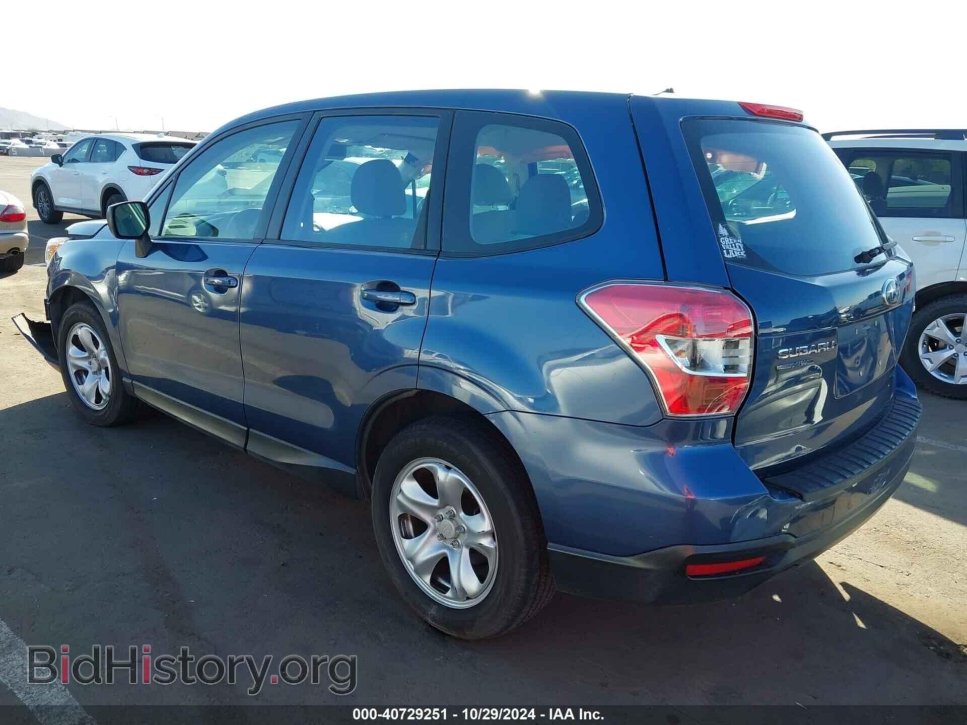 2014 SUBARU FORESTER - VIN: JF2SJAAC5EH460415 - Фото 3