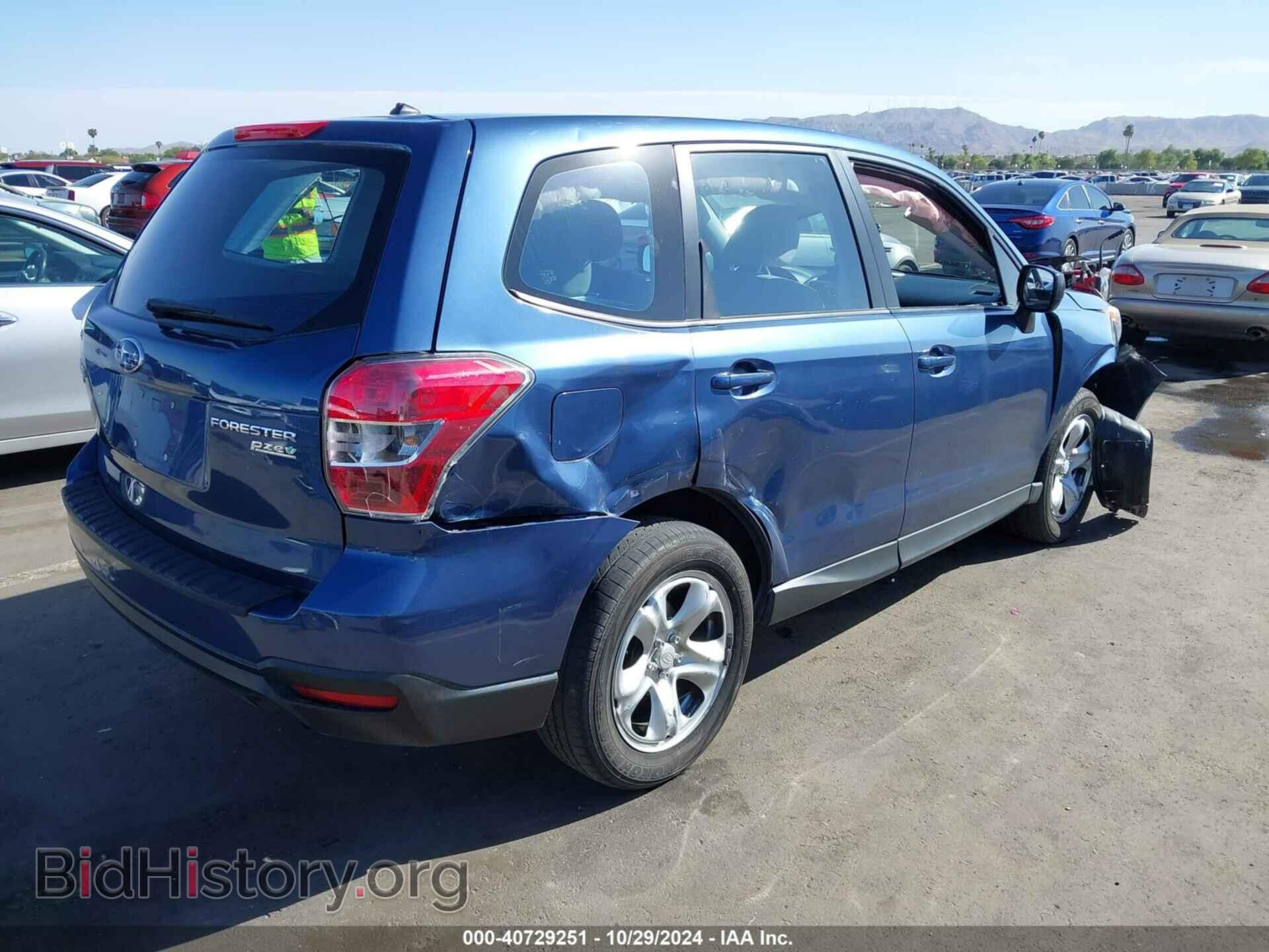 2014 SUBARU FORESTER - VIN: JF2SJAAC5EH460415 - Фото 4
