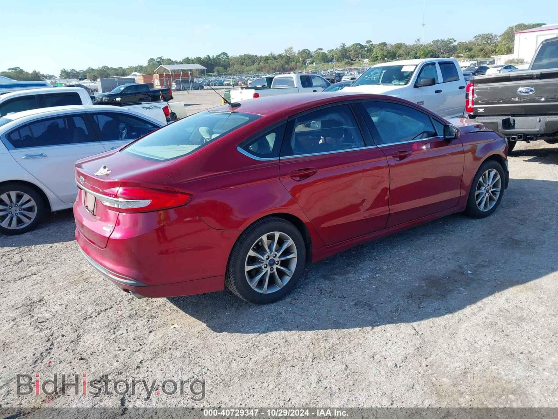 2017 FORD FUSION - VIN: 3FA6P0HD2HR332956 - Фото 4