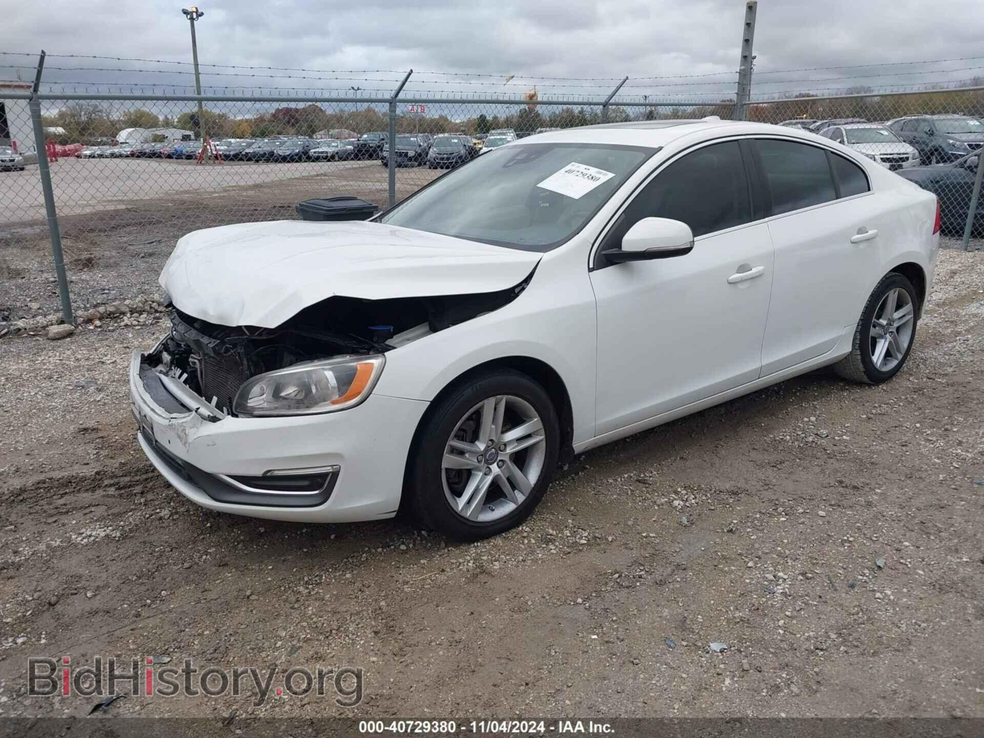 2014 VOLVO S60 - VIN: YV1612FS4E2293760 - Фото 2