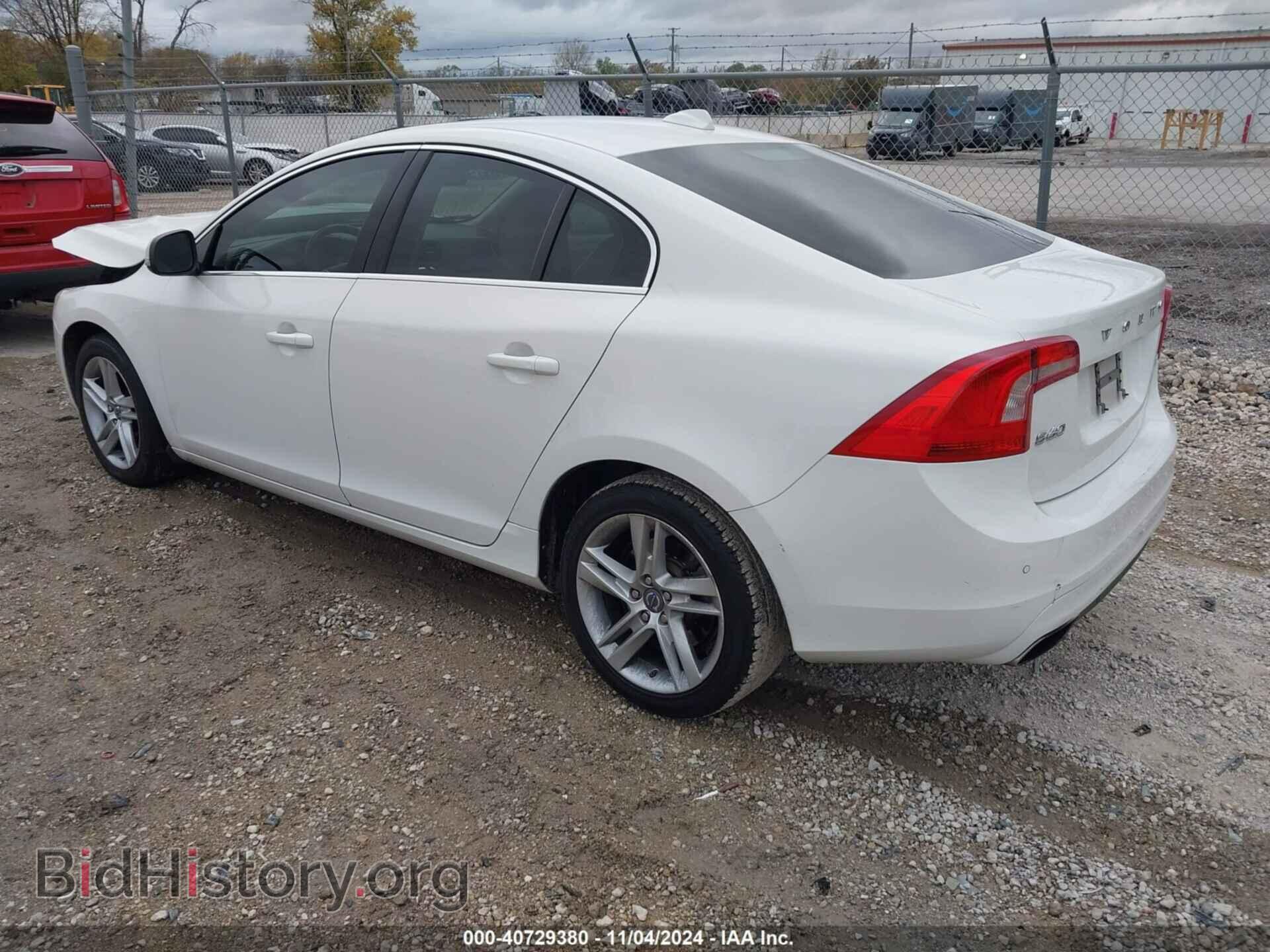 2014 VOLVO S60 - VIN: YV1612FS4E2293760 - Фото 3