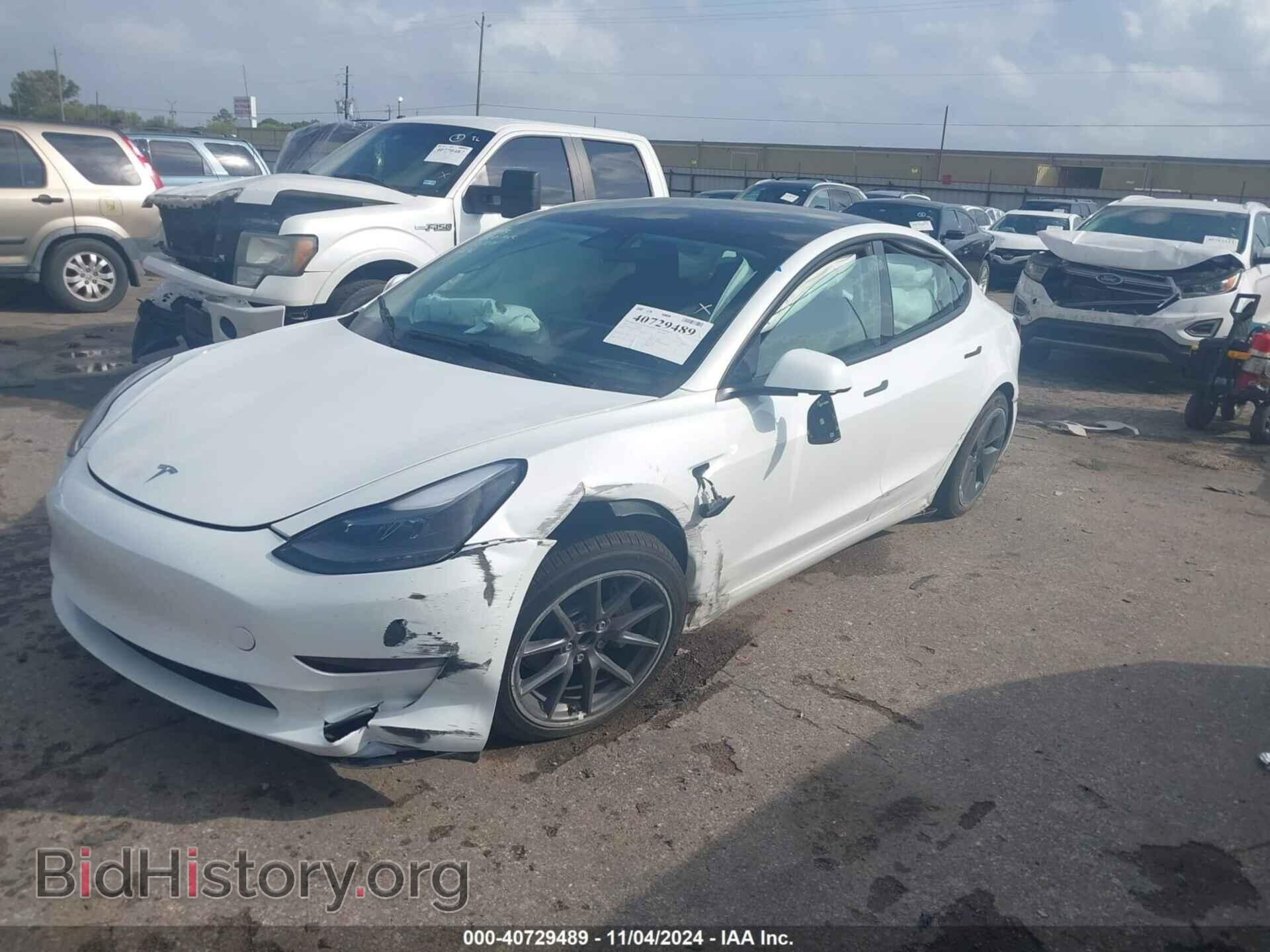 2023 TESLA MODEL 3 - VIN: 5YJ3E1EA5PF550652 - Фото 2