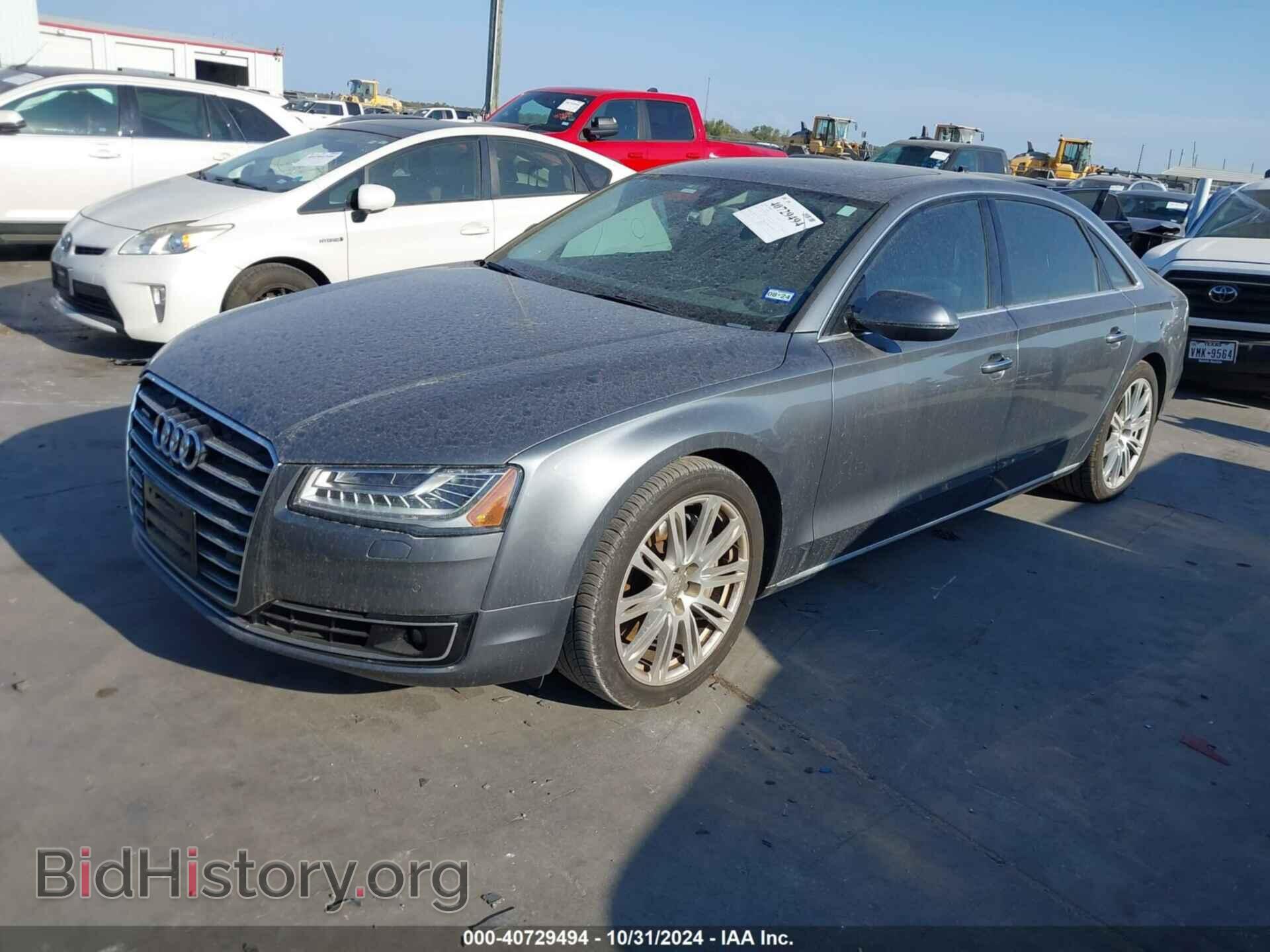 2015 AUDI A8 L - VIN: WAU3GAFD7FN029545 - Фото 2