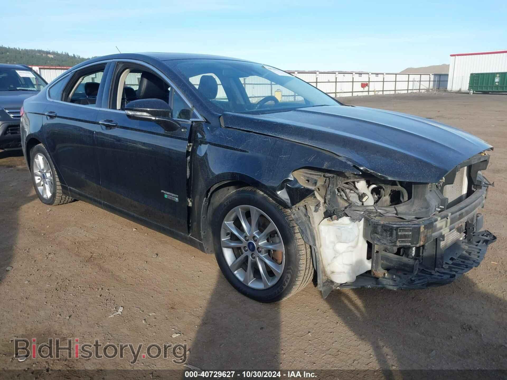 Фотография 3FA6P0SU7HR191634 - FORD FUSION ENERGI 2017
