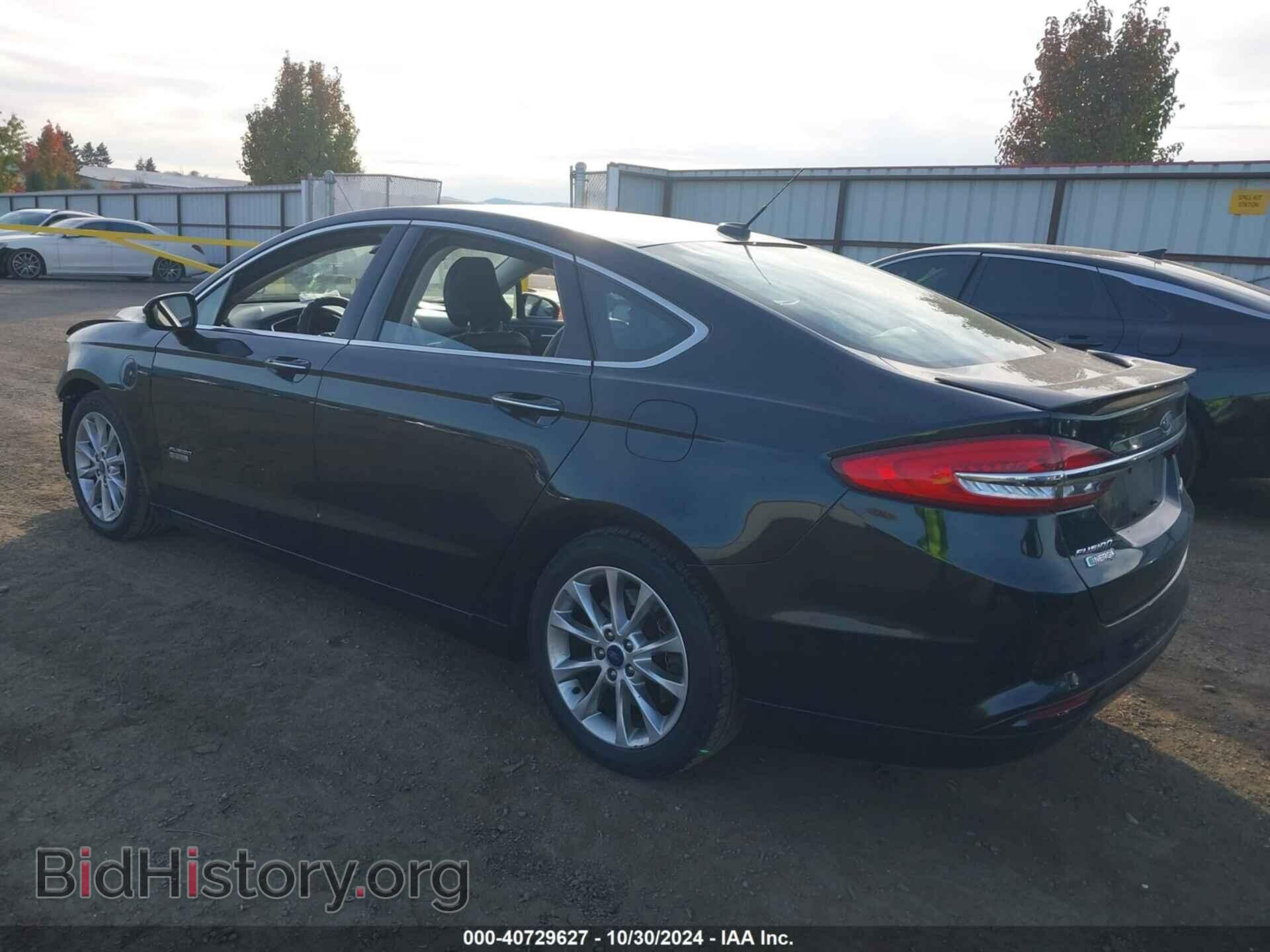 2017 FORD FUSION ENERGI - VIN: 3FA6P0SU7HR191634 - Фото 3