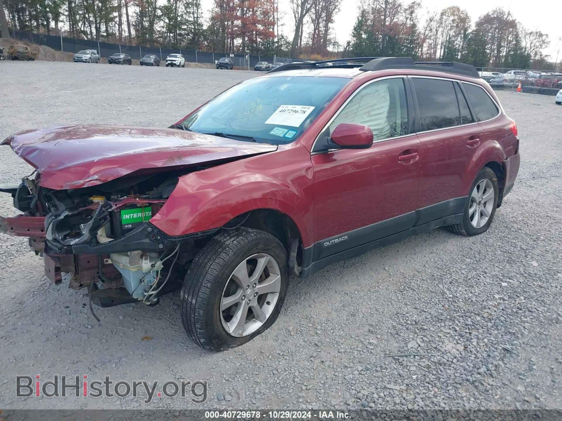 2013 SUBARU OUTBACK - VIN: 4S4BRBPC6D3254886 - Фото 2