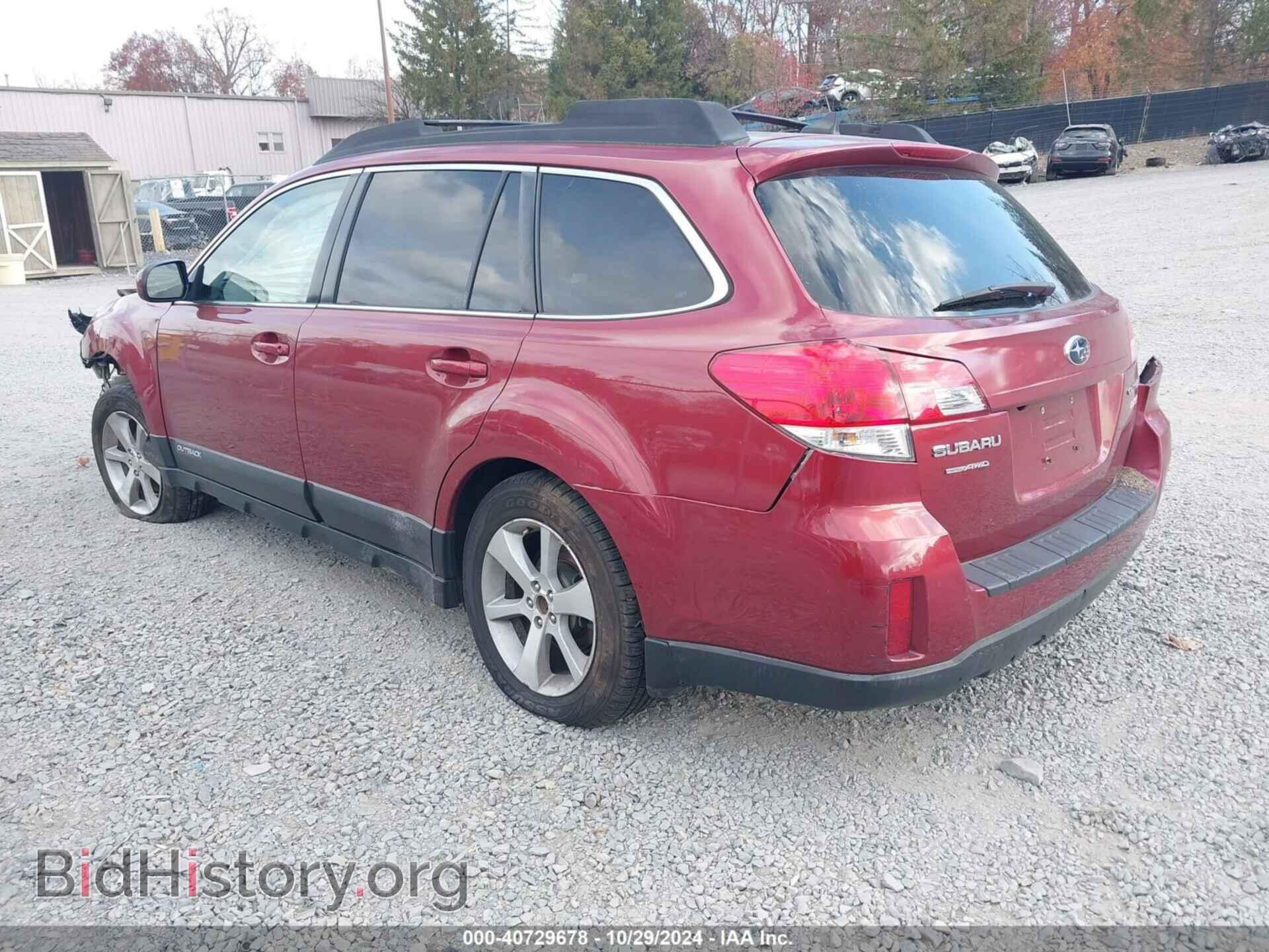 2013 SUBARU OUTBACK - VIN: 4S4BRBPC6D3254886 - Фото 3