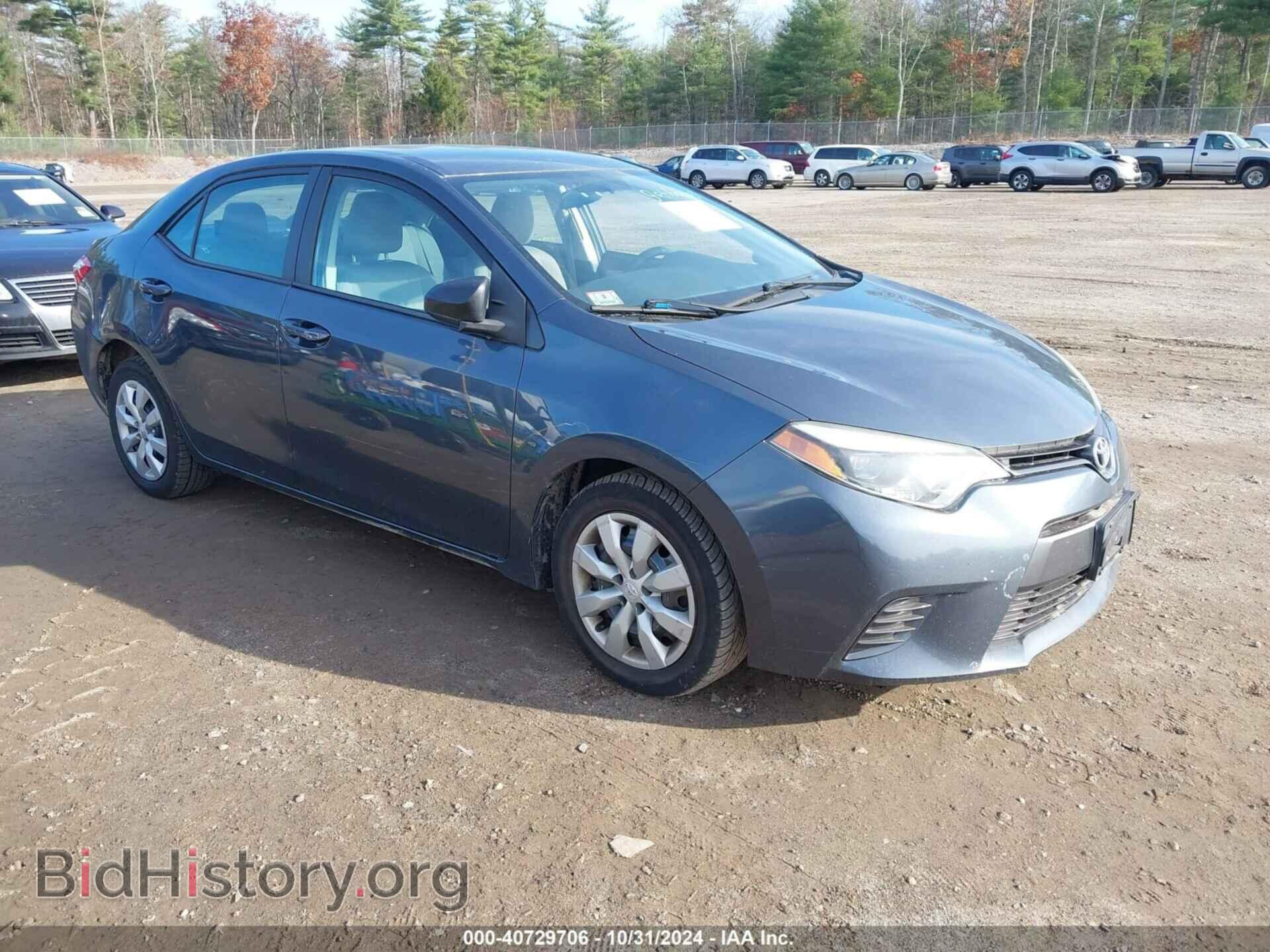 Фотография 2T1BURHE8GC588215 - TOYOTA COROLLA 2016