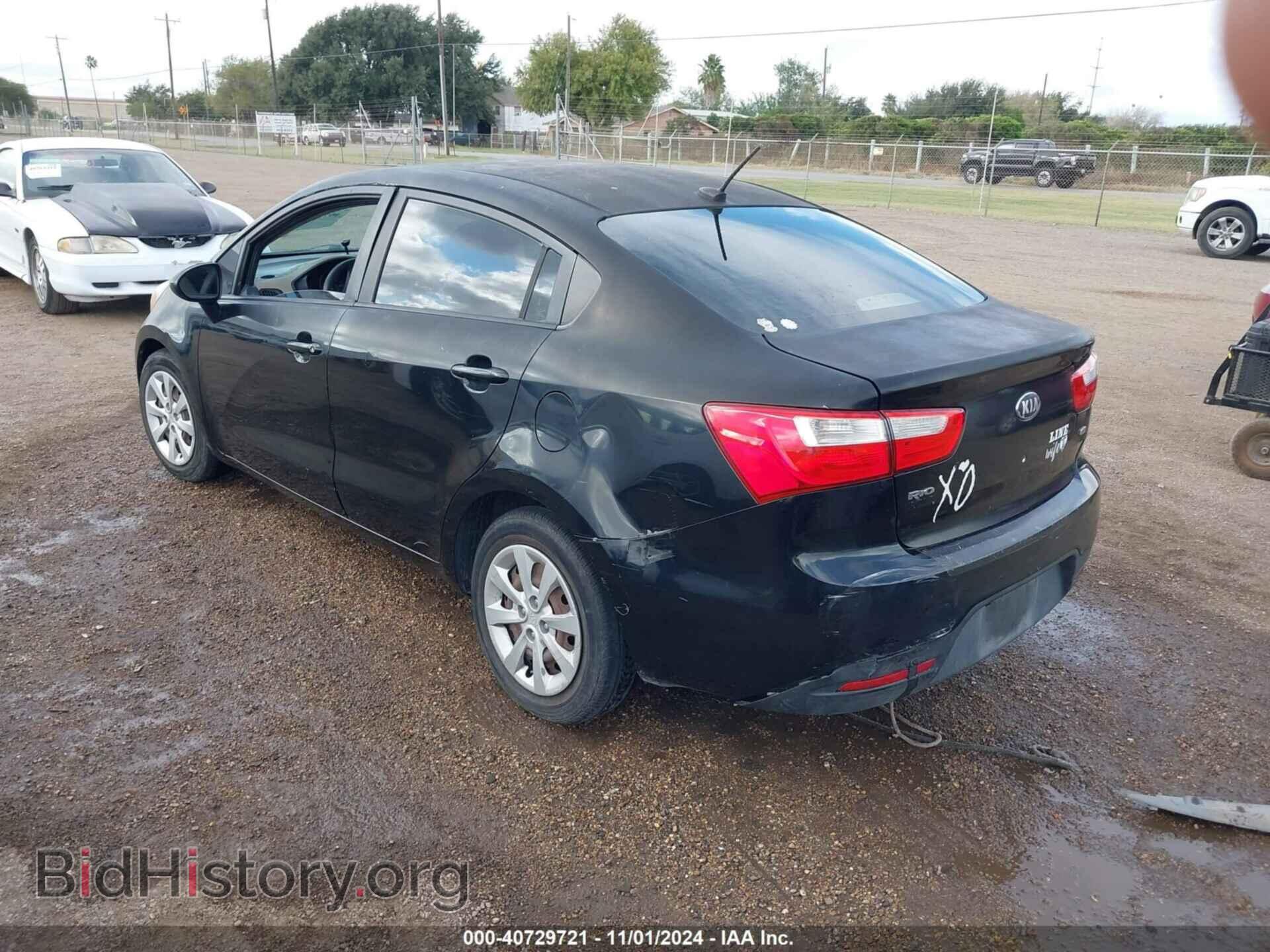 2013 KIA RIO - VIN: KNADM4A36D6303158 - Фото 3