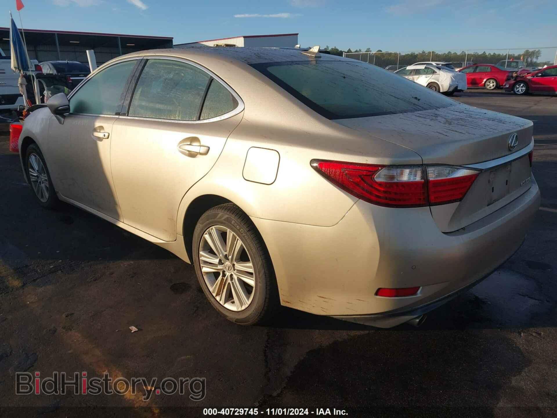 2014 LEXUS ES 350 - VIN: JTHBK1GG1E2145151 - Фото 3