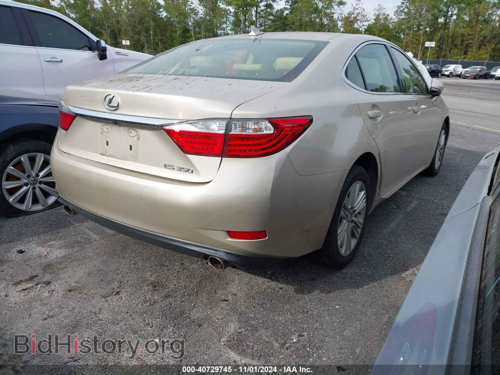 2014 LEXUS ES 350 - VIN: JTHBK1GG1E2145151 - Фото 4