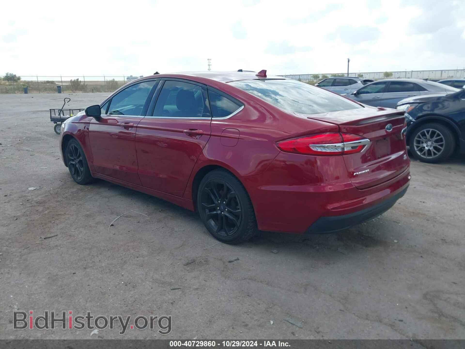 2019 FORD FUSION - VIN: 3FA6P0HD5KR169792 - Фото 3