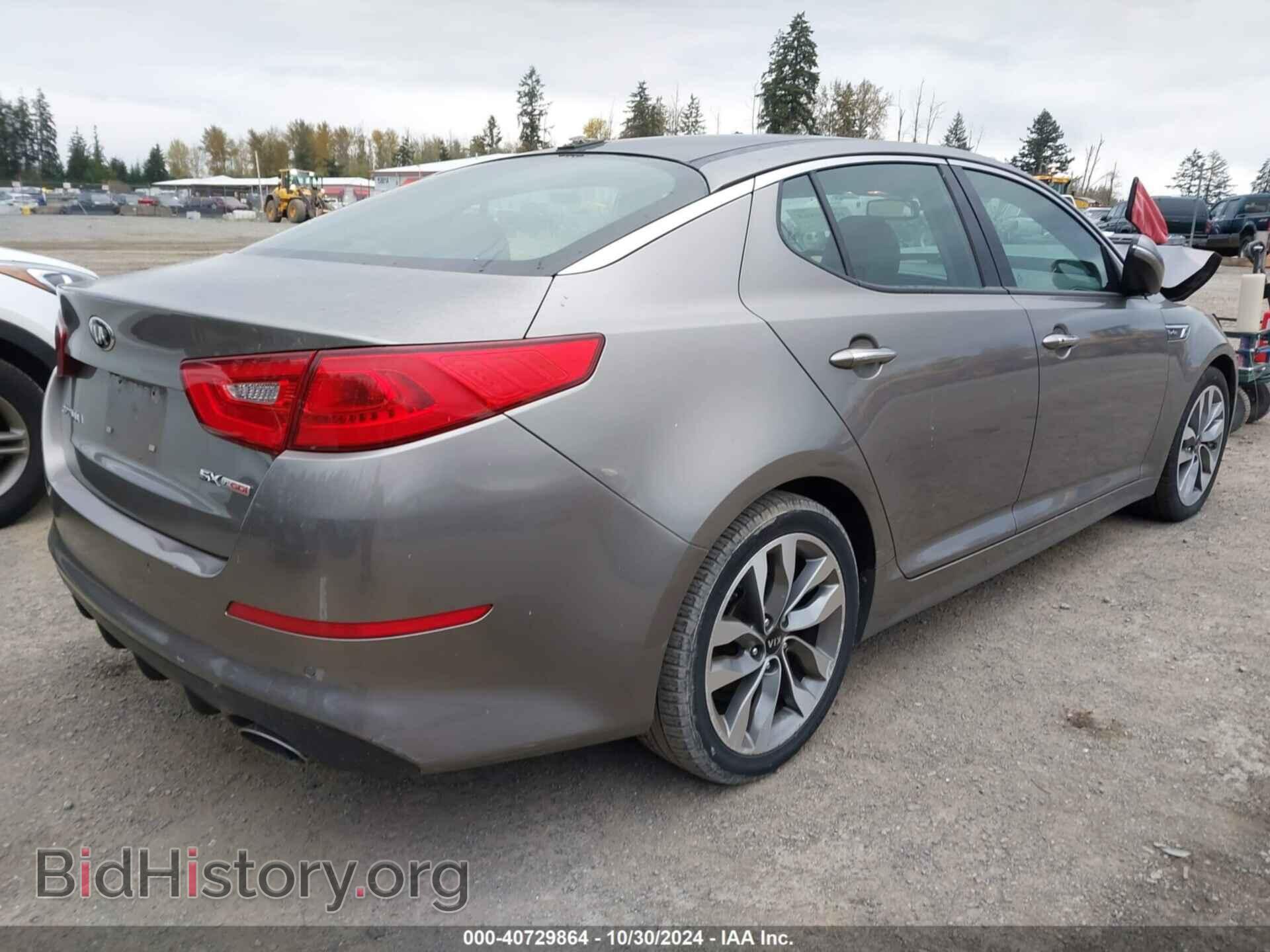 2014 KIA OPTIMA - VIN: 5XXGR4A67EG301384 - Фото 4