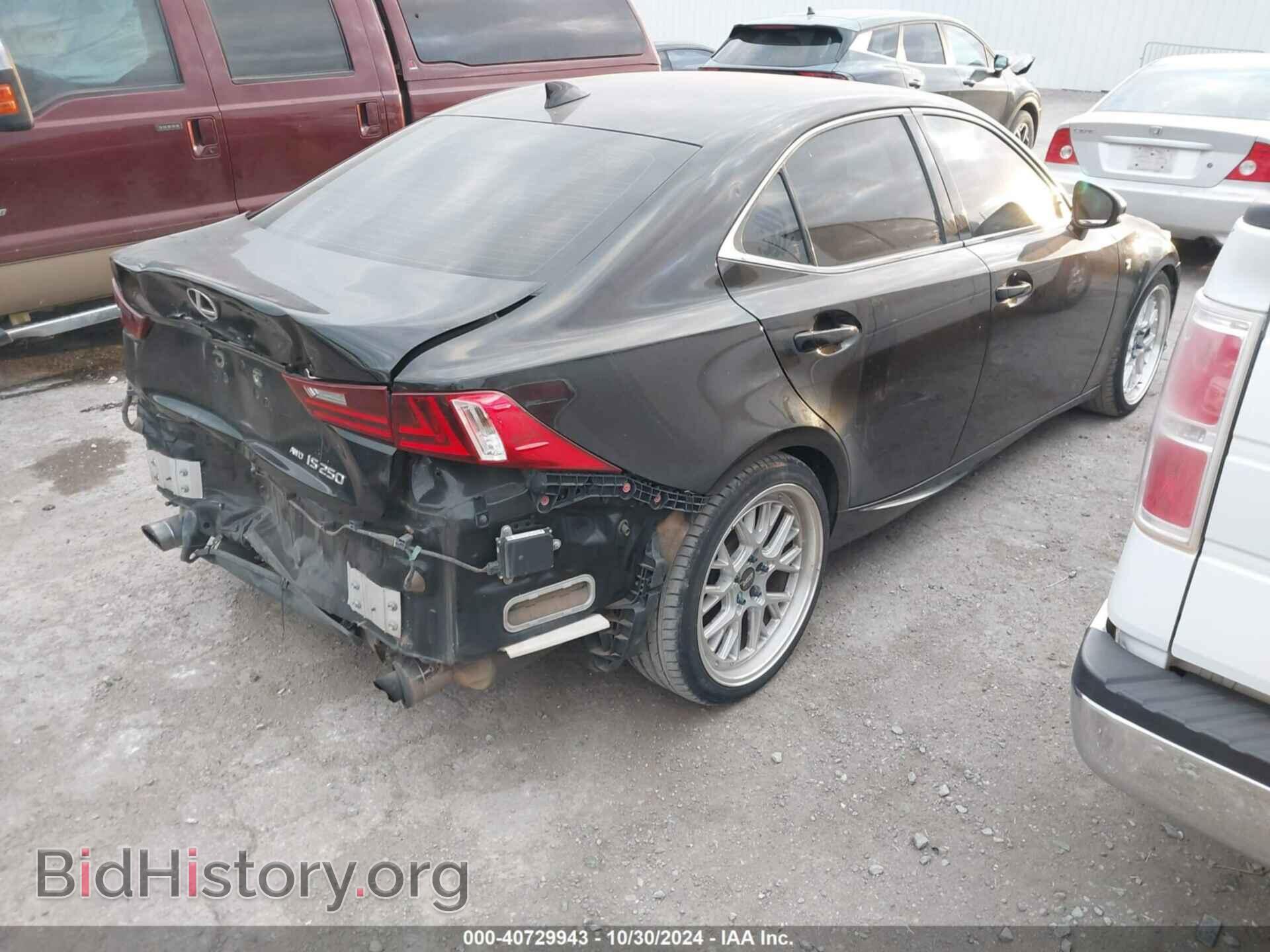 2014 LEXUS IS 250 - VIN: JTHCF1D27E5007405 - Фото 4