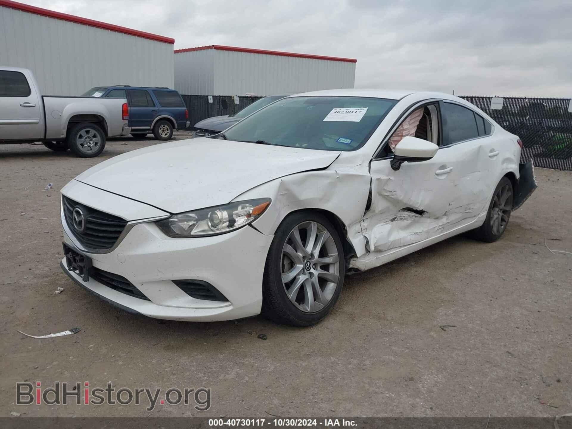 2016 MAZDA MAZDA6 - VIN: JM1GJ1V55G1434585 - Фото 2