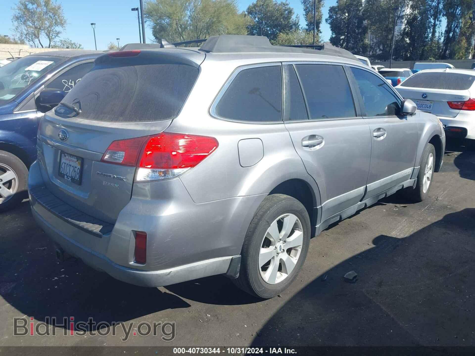 2011 SUBARU OUTBACK - VIN: 4S4BRBKC9B3430818 - Фото 4
