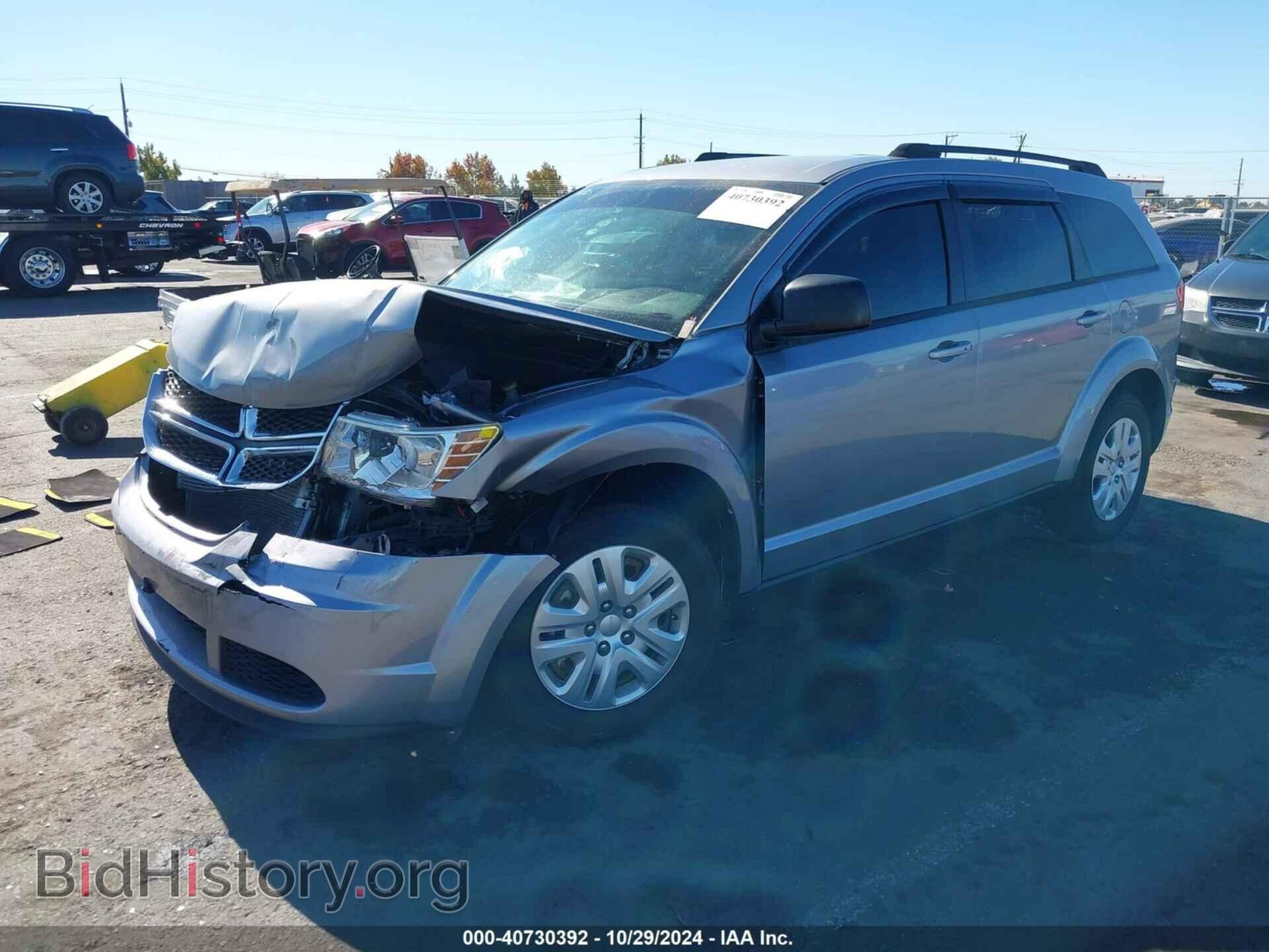 2018 DODGE JOURNEY - VIN: 3C4PDCAB2JT383853 - Фото 2
