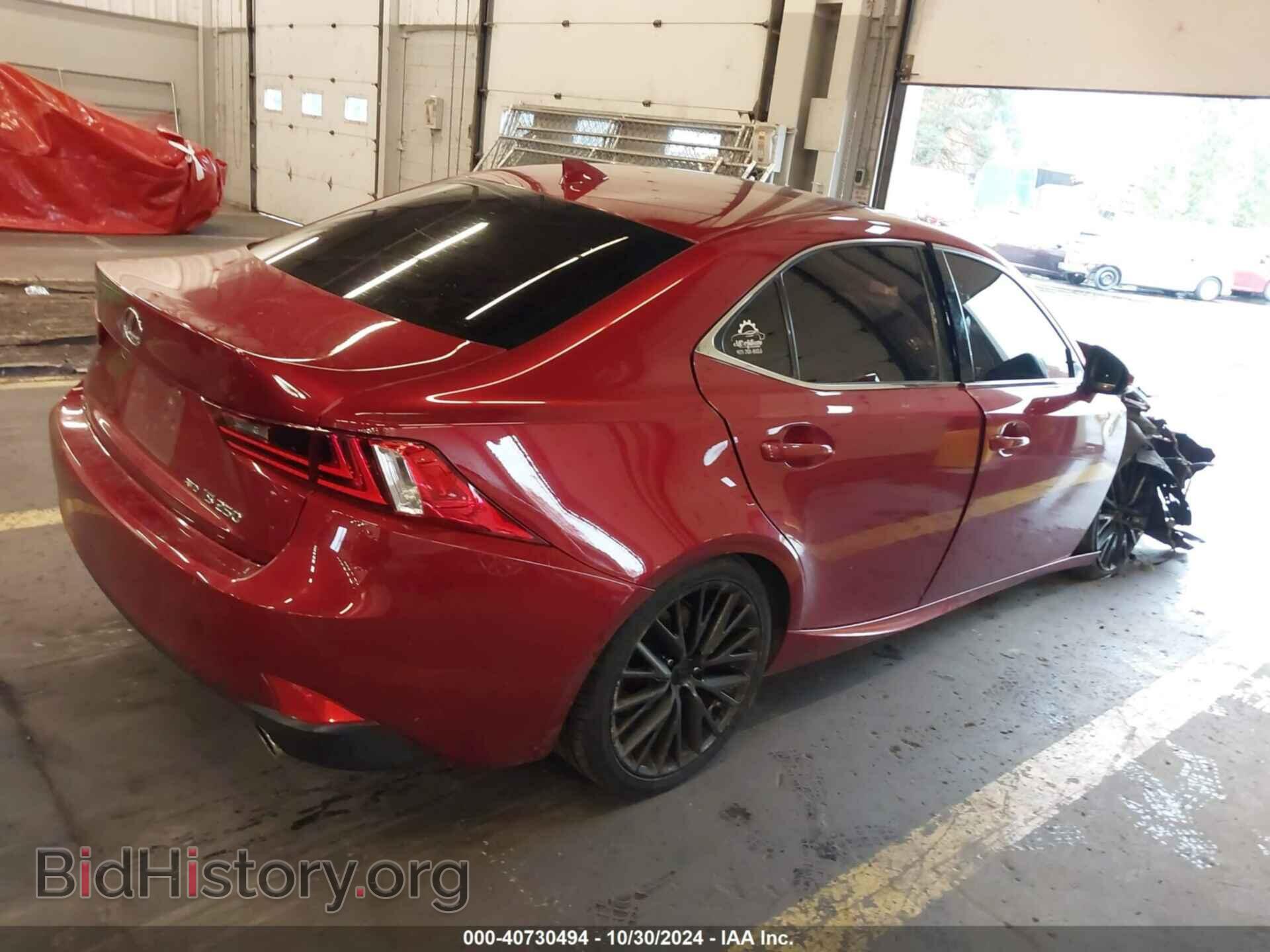 2014 LEXUS IS 250 - VIN: JTHCF1D23E5010849 - Фото 4