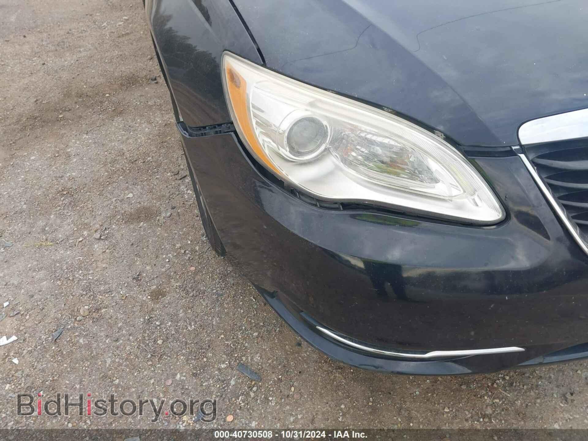 2012 CHRYSLER 200 - VIN: 1C3CCBBG8CN268686 - Фото 6