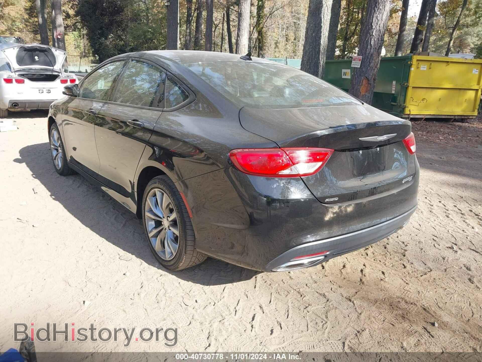 2015 CHRYSLER 200 - VIN: 1C3CCCDG4FN540450 - Photo 3