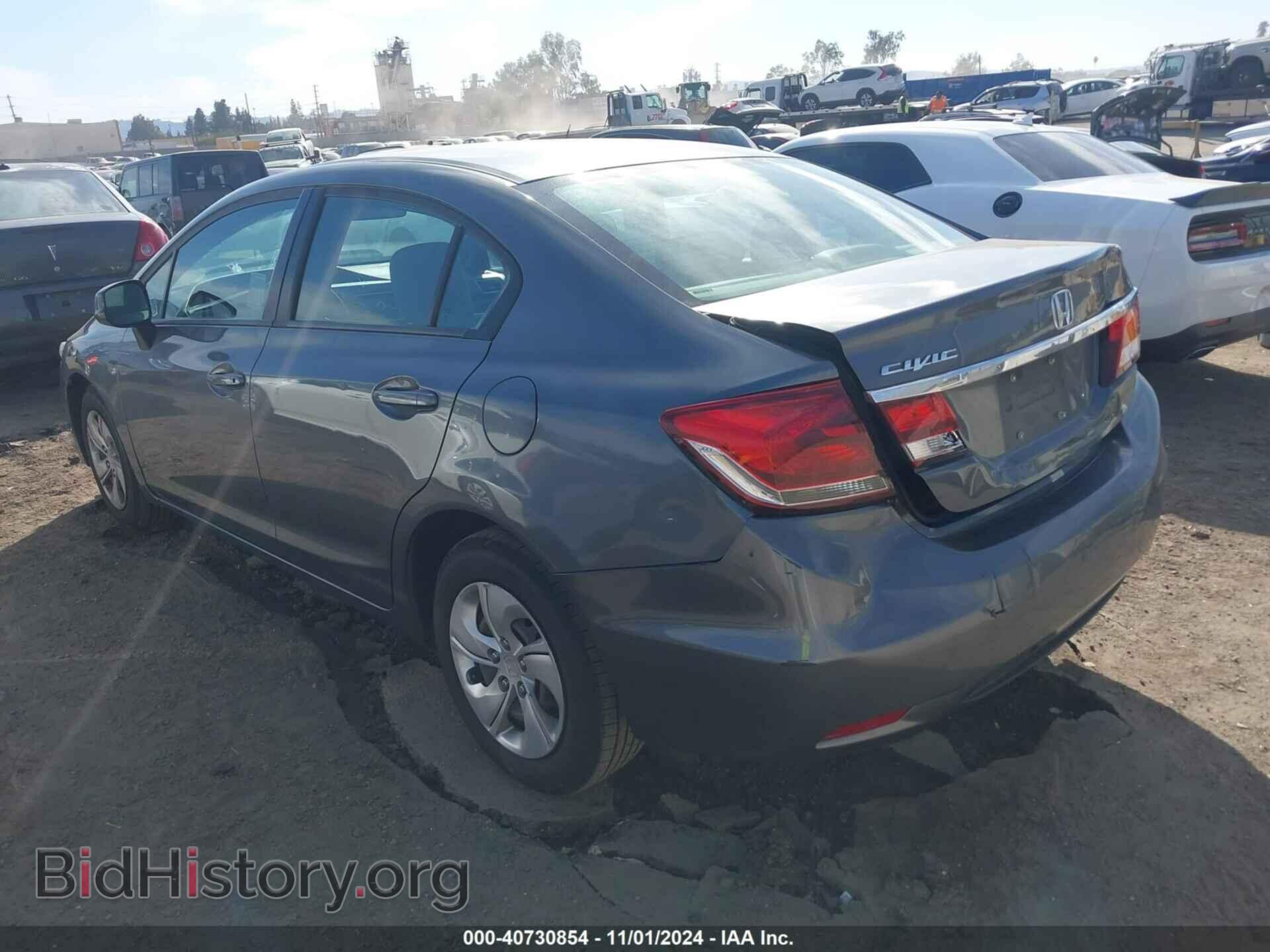 2013 HONDA CIVIC - VIN: 19XFB2F52DE233376 - Фото 3