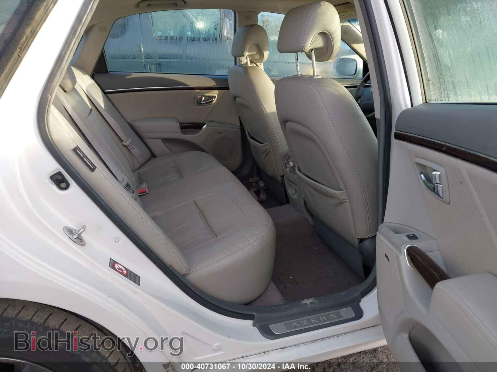 2010 HYUNDAI AZERA - VIN: KMHFC4DF2AA461229 - Фото 8