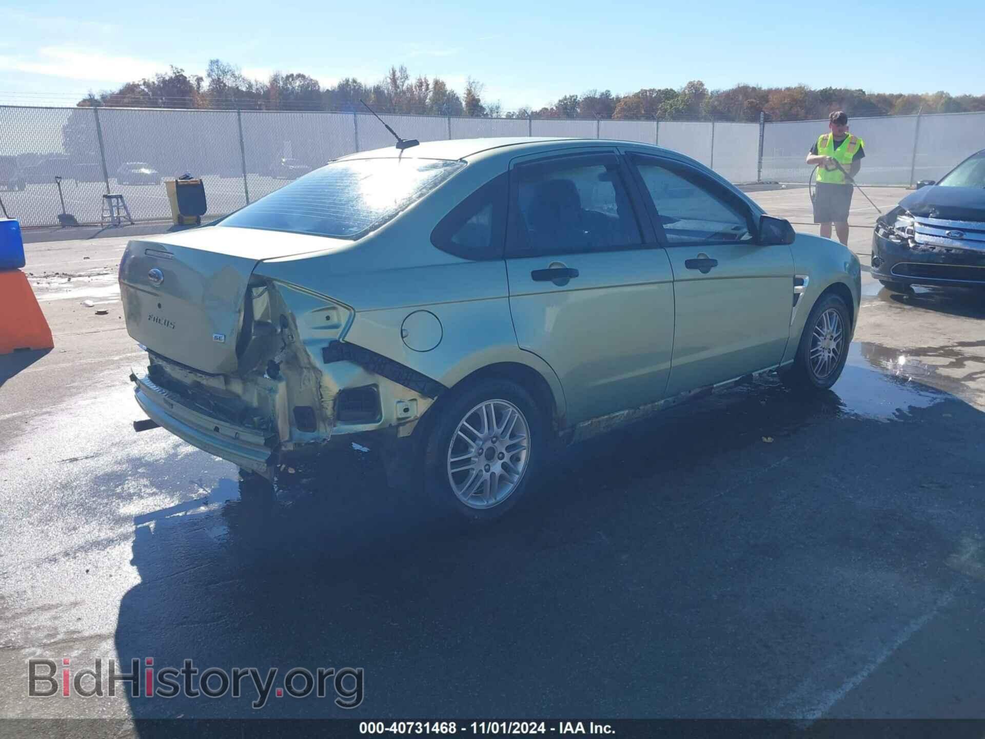 2008 FORD FOCUS - VIN: 1FAHP35N38W277115 - Фото 4