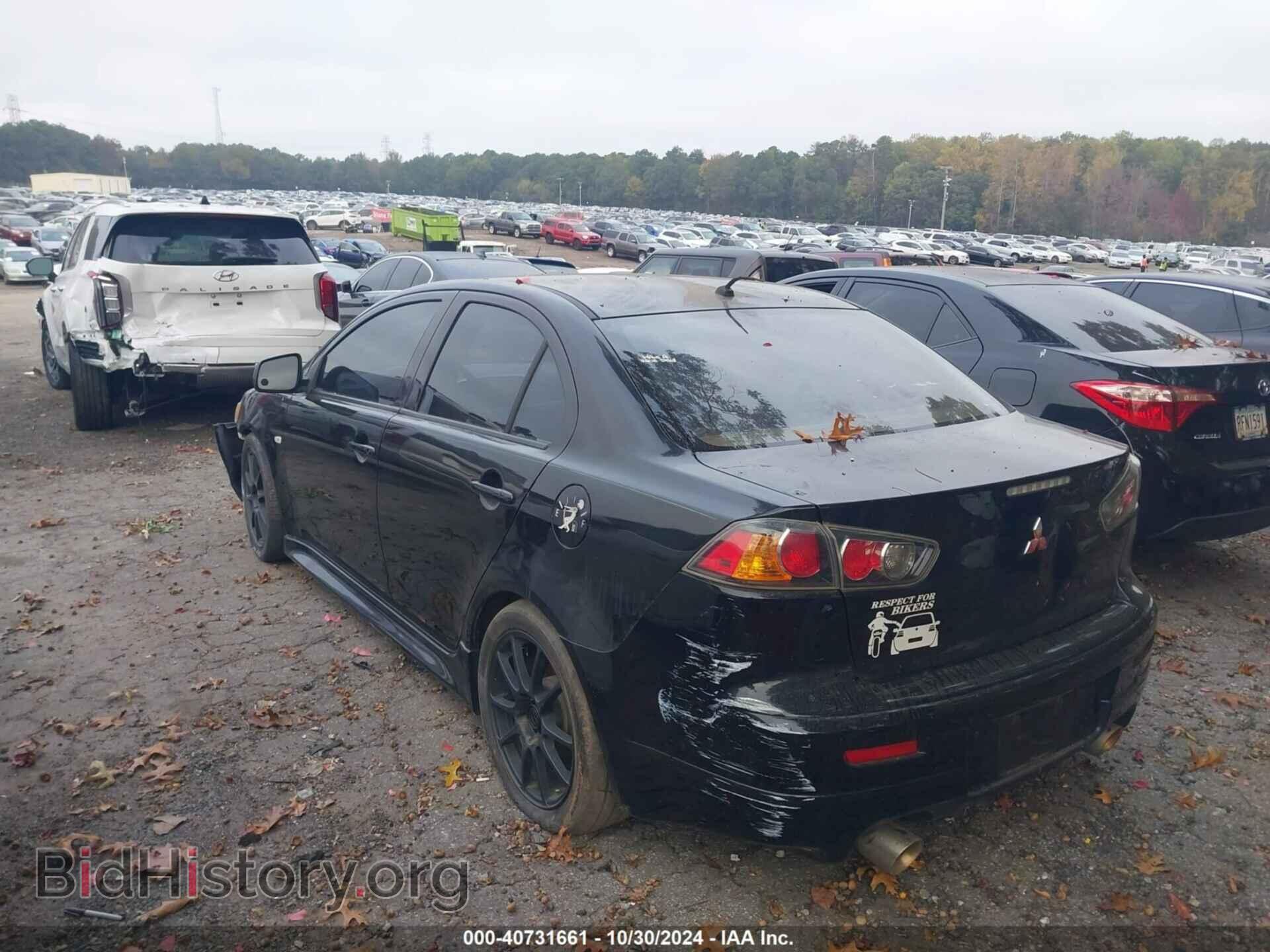 2011 MITSUBISHI LANCER - VIN: JA32U2FU0BU036445 - Фото 3