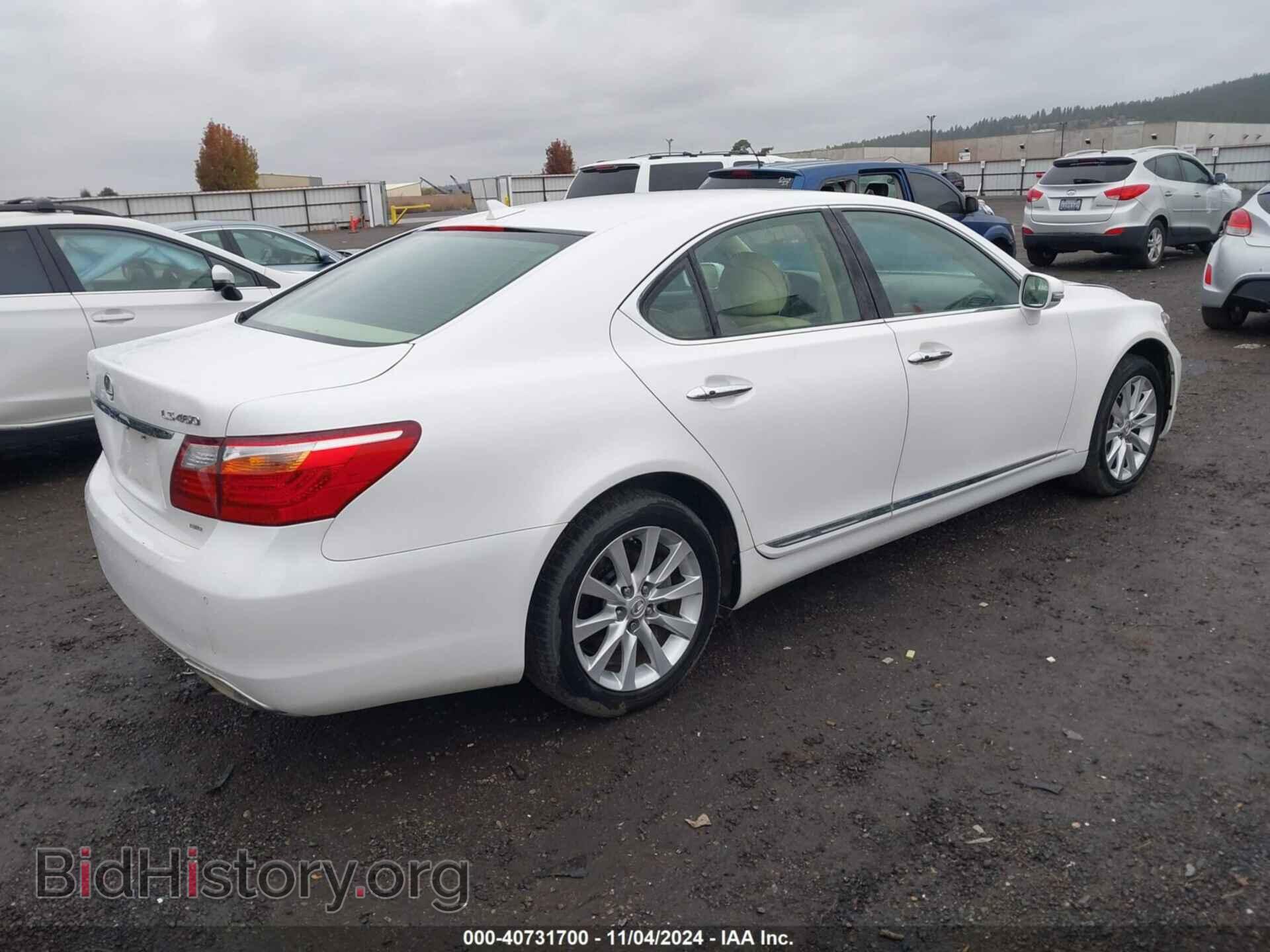 2010 LEXUS LS 460 - VIN: JTHCL5EF0A5004860 - Фото 4