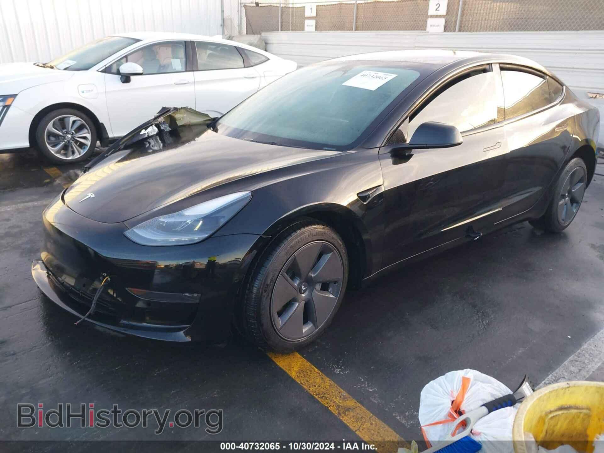 2022 TESLA MODEL 3 - VIN: 5YJ3E1EA2NF337221 - Фото 2
