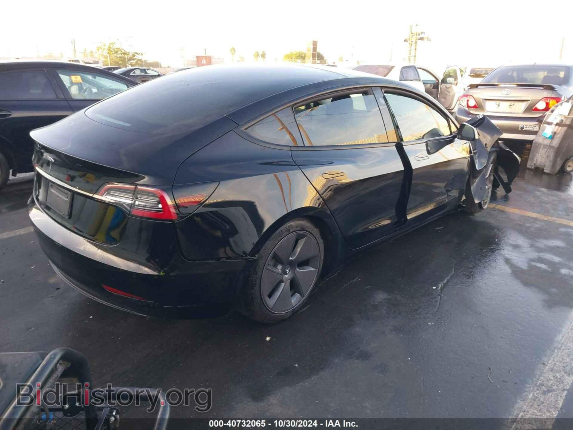 2022 TESLA MODEL 3 - VIN: 5YJ3E1EA2NF337221 - Фото 4