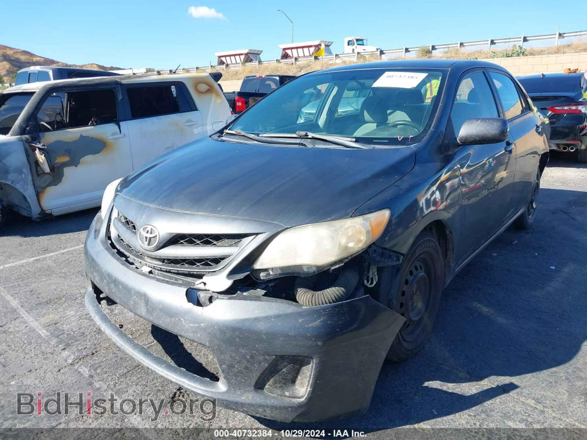 2011 TOYOTA COROLLA - VIN: 2T1BU4EE4BC627995 - Фото 2